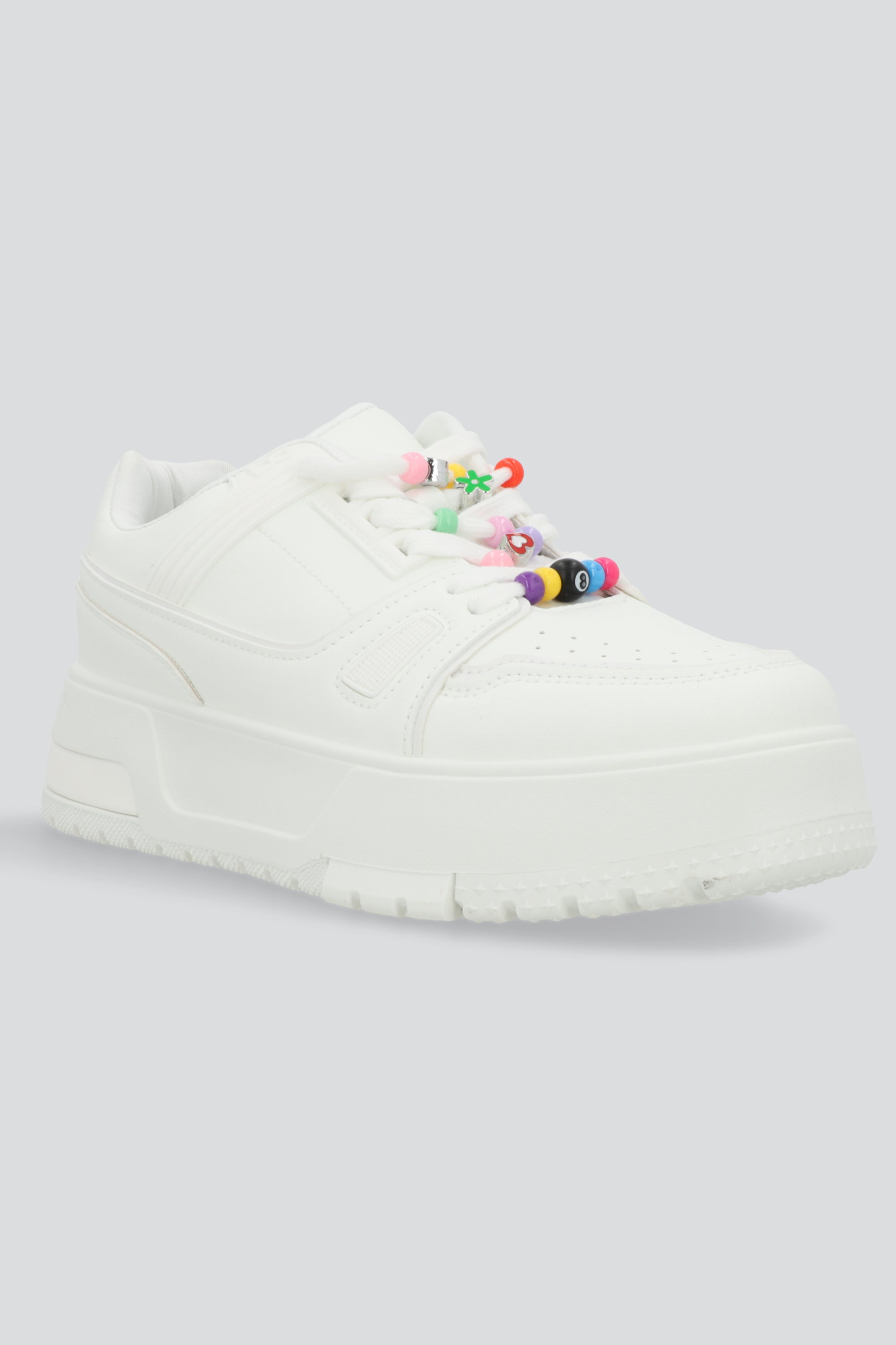 Tenis plataforma charms MULTICOLOR