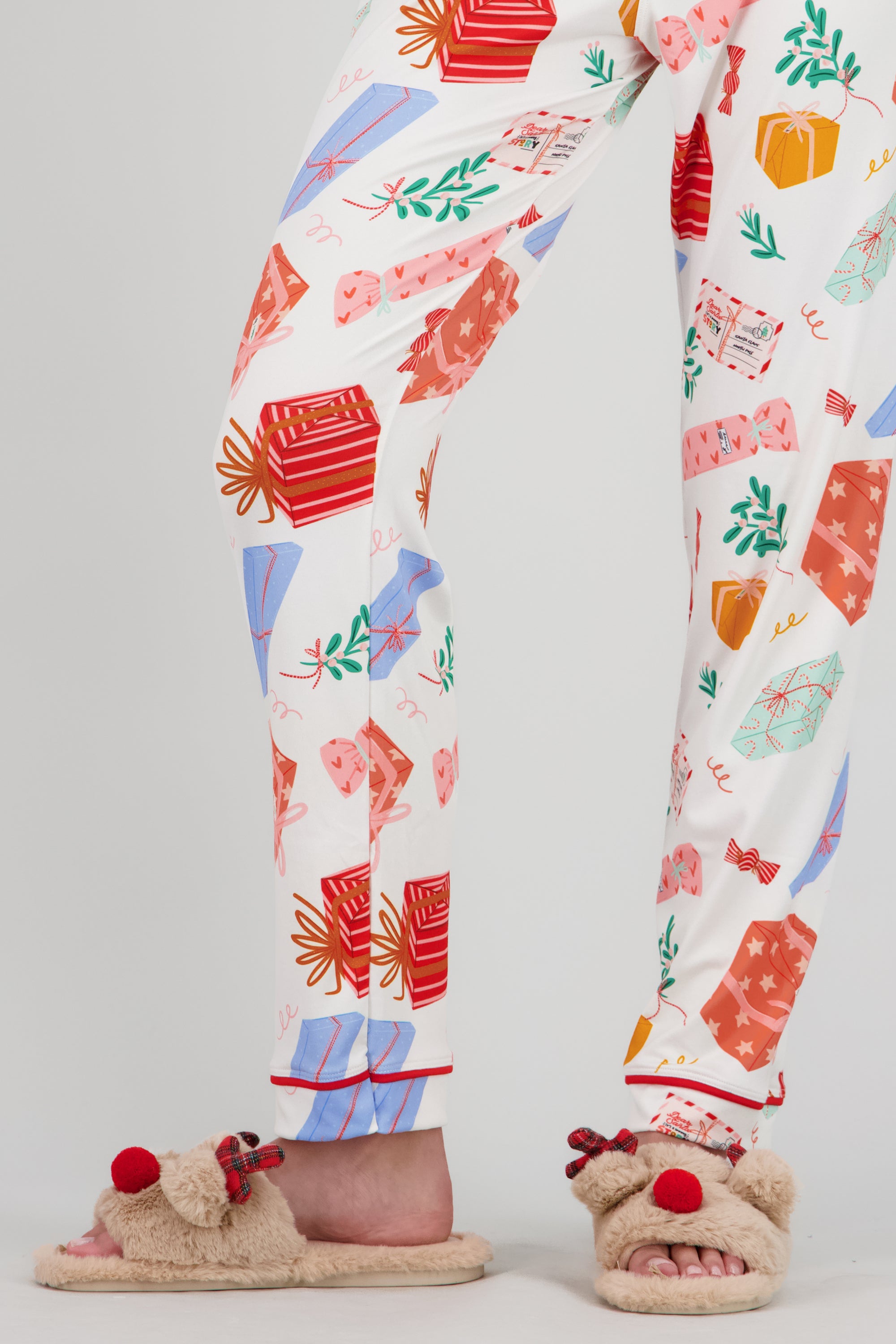 Pantufla mula reno BEIGE