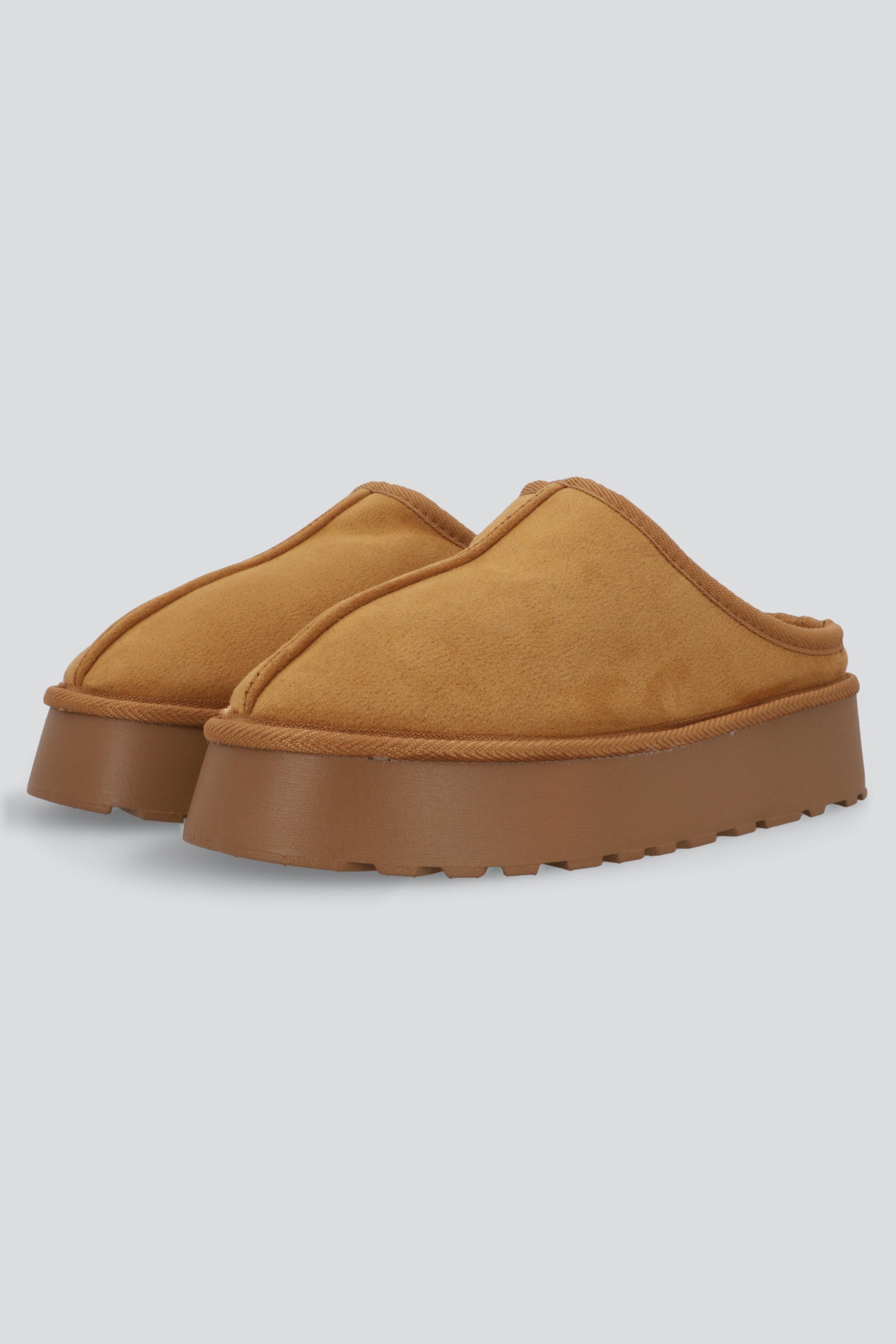 Pantufla plataforma mula CAMELLO