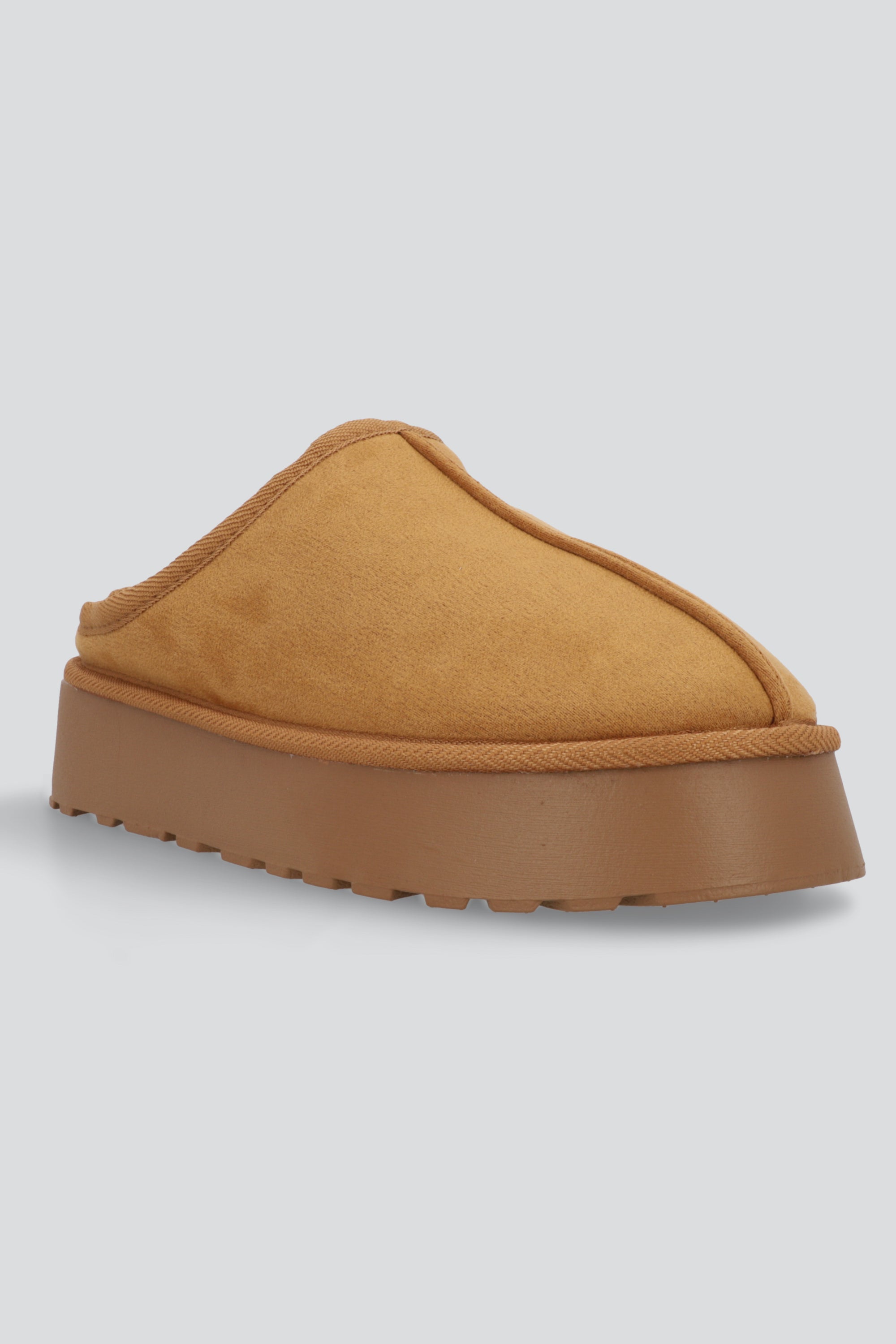 Pantufla plataforma mula CAMELLO