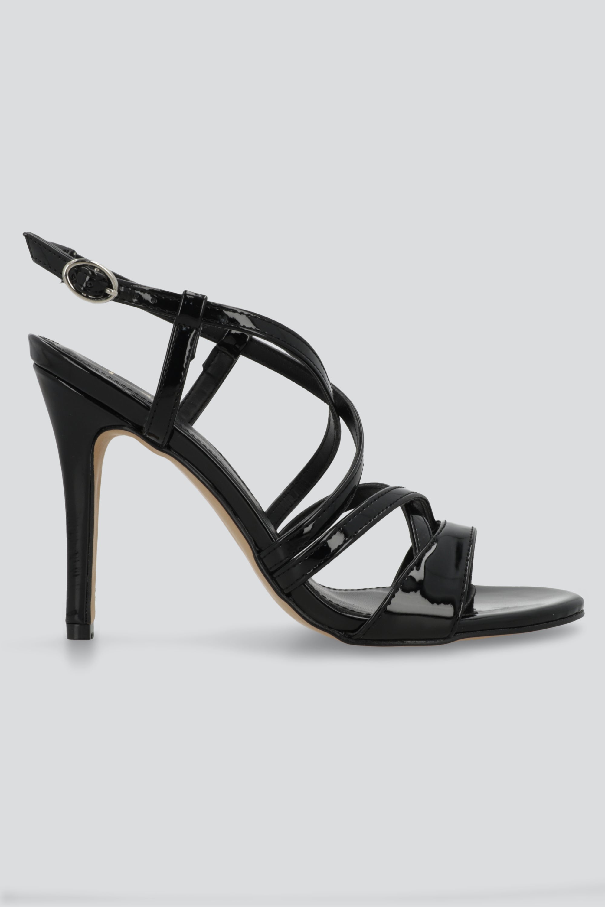 Tacon alto multitiras NEGRO