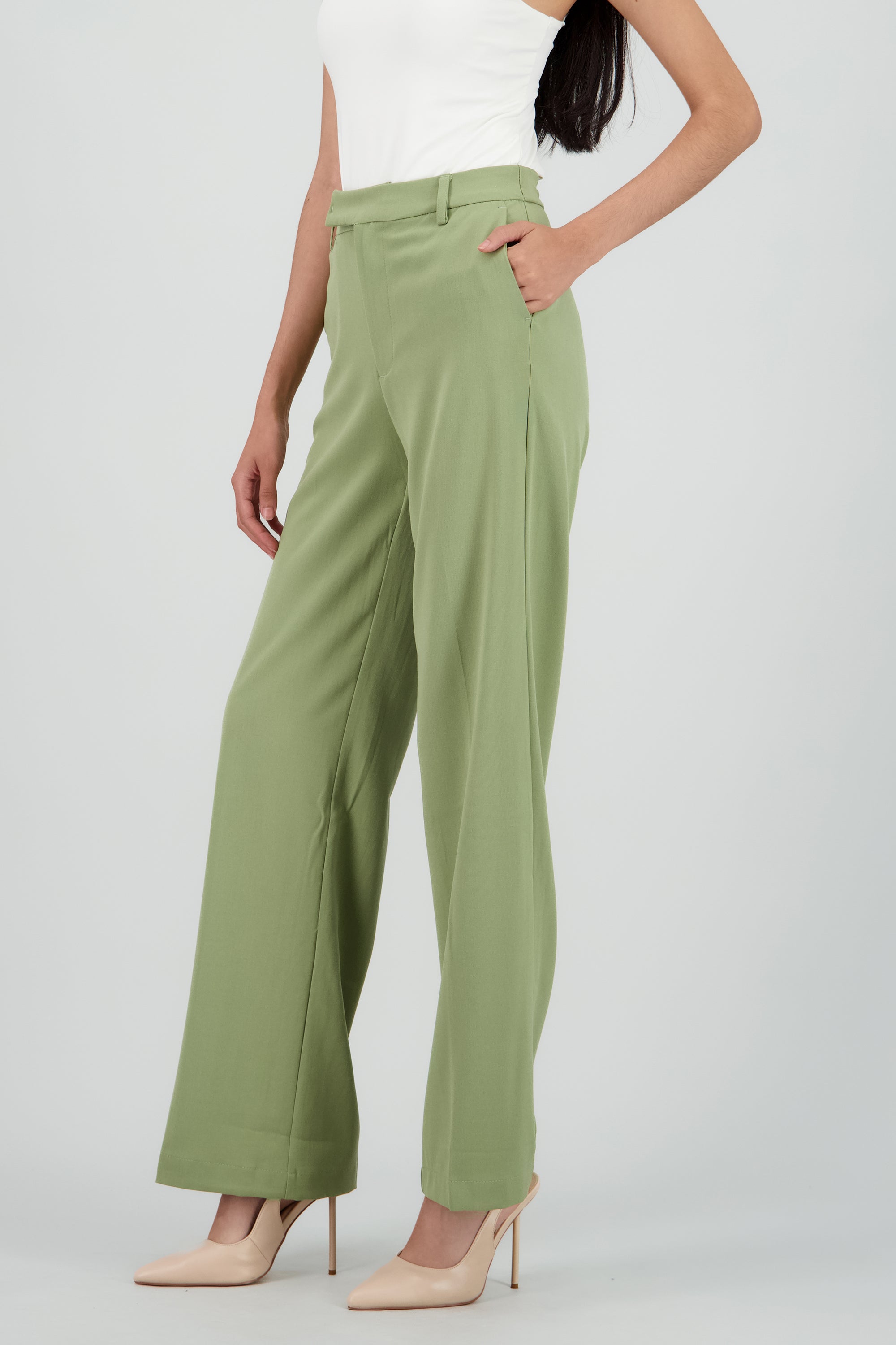 Pantalon liso OLIVO
