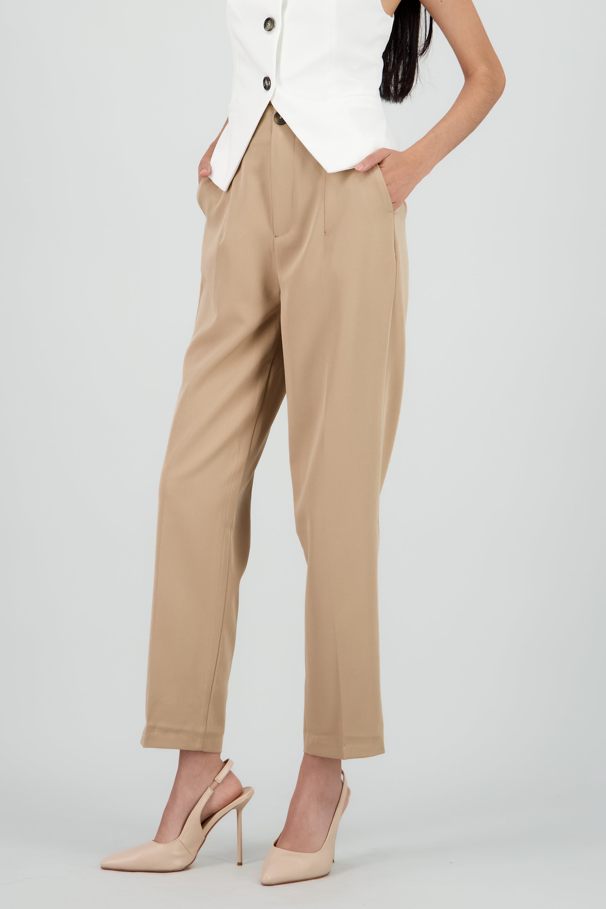 Pantalon sin pretina KHAKI