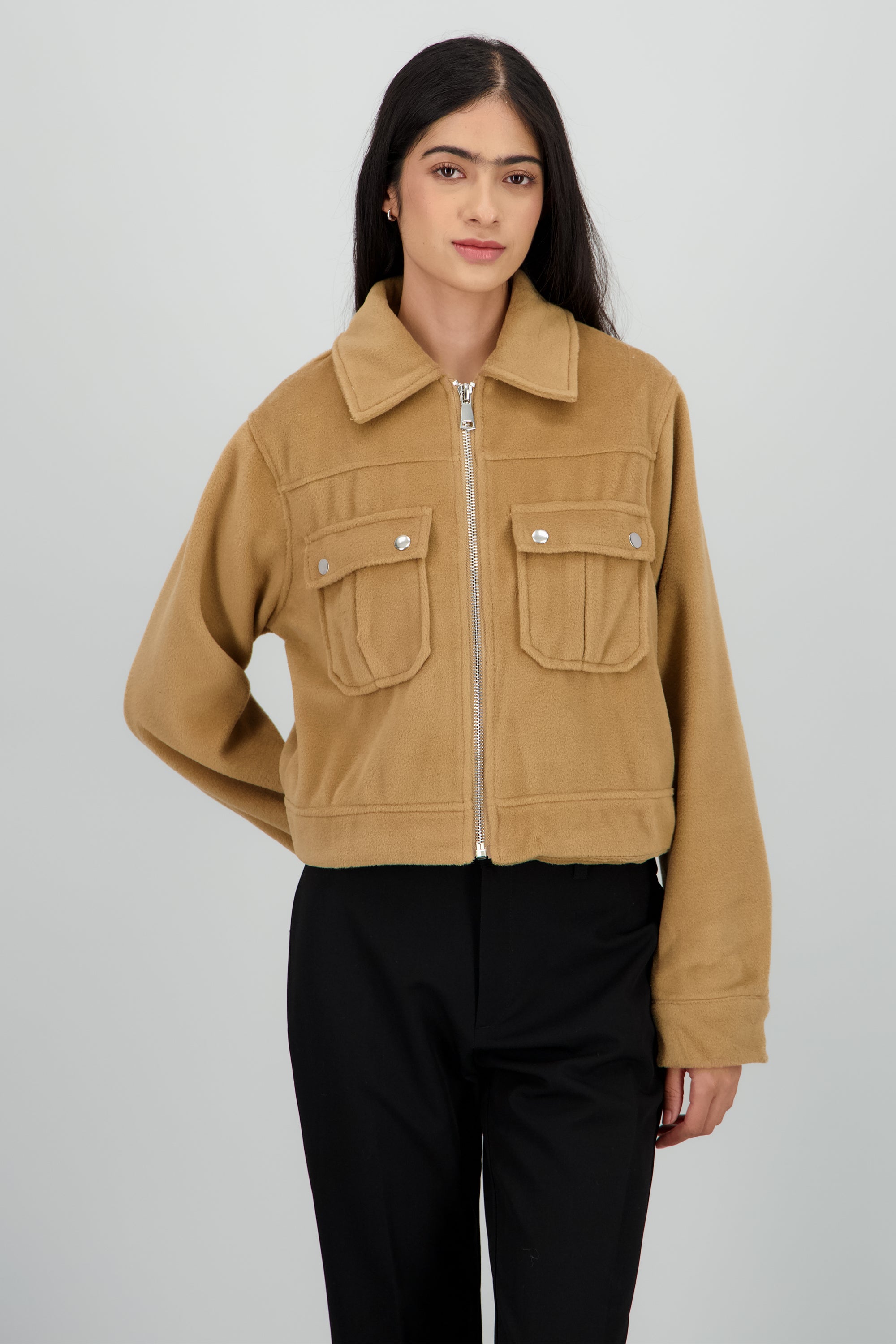 Chamarra corduroy TAUPE