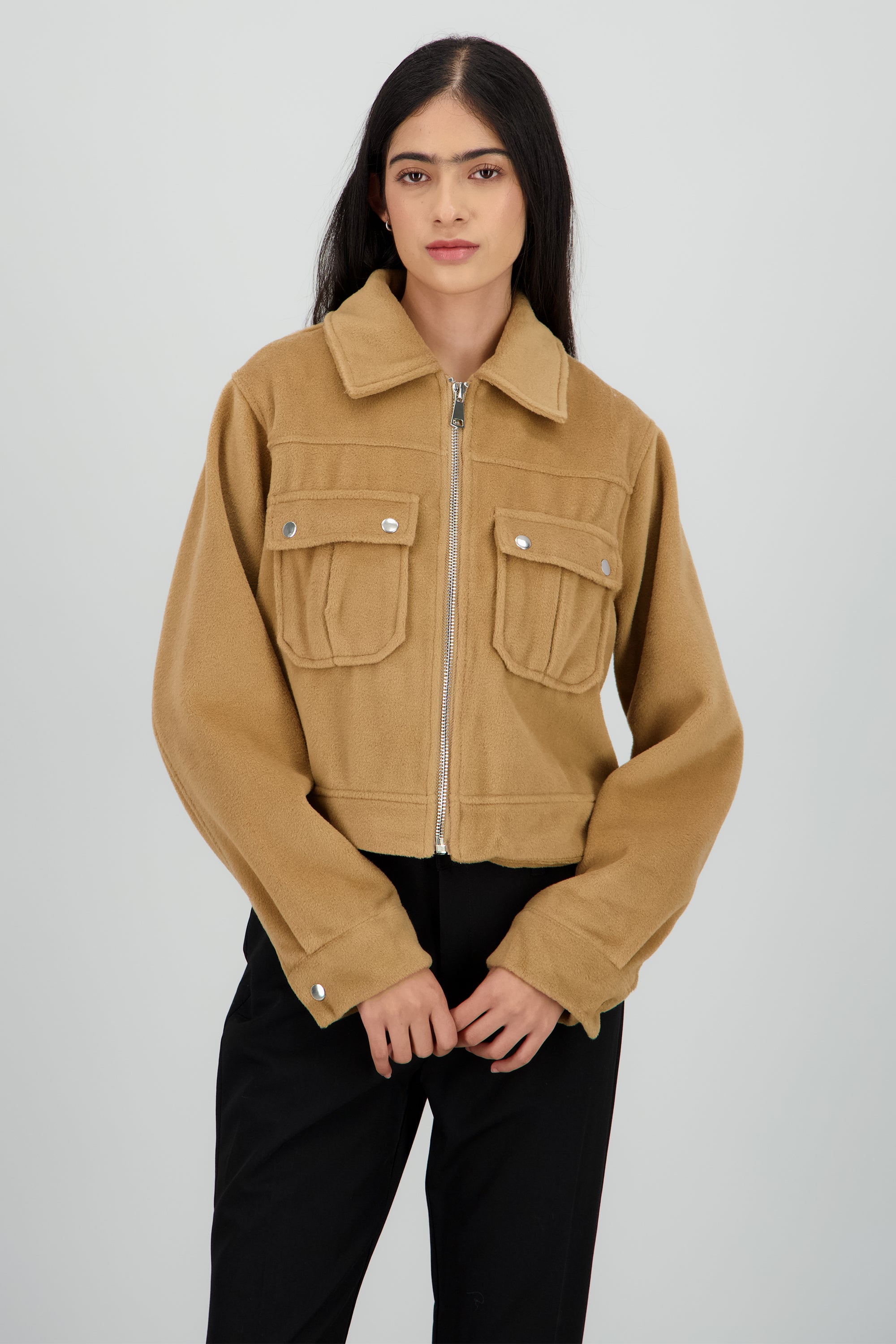 Chamarra corduroy TAUPE