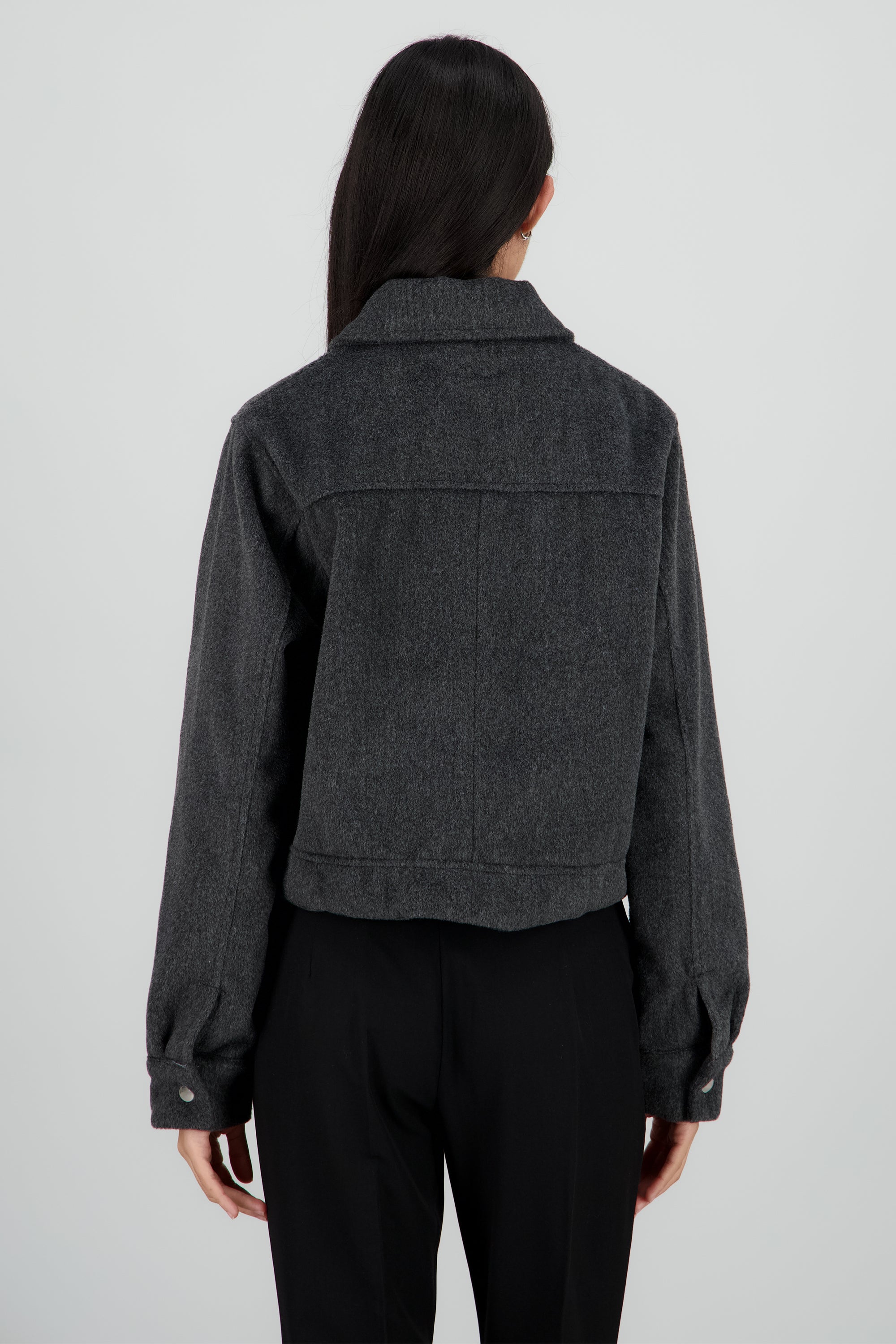 Chamarra corduroy GRIS OBSCURO