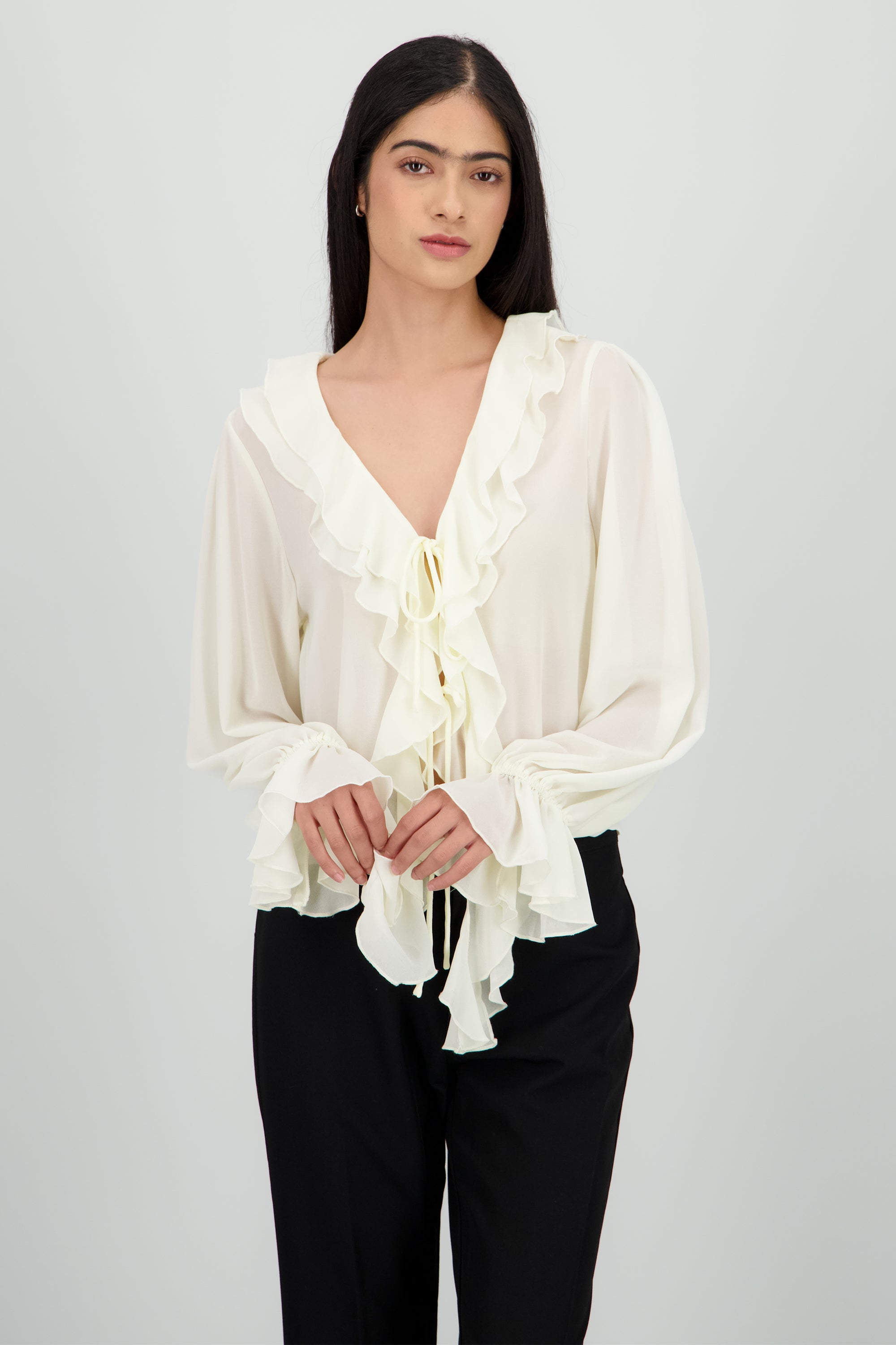 Blusa olanes BLANCO
