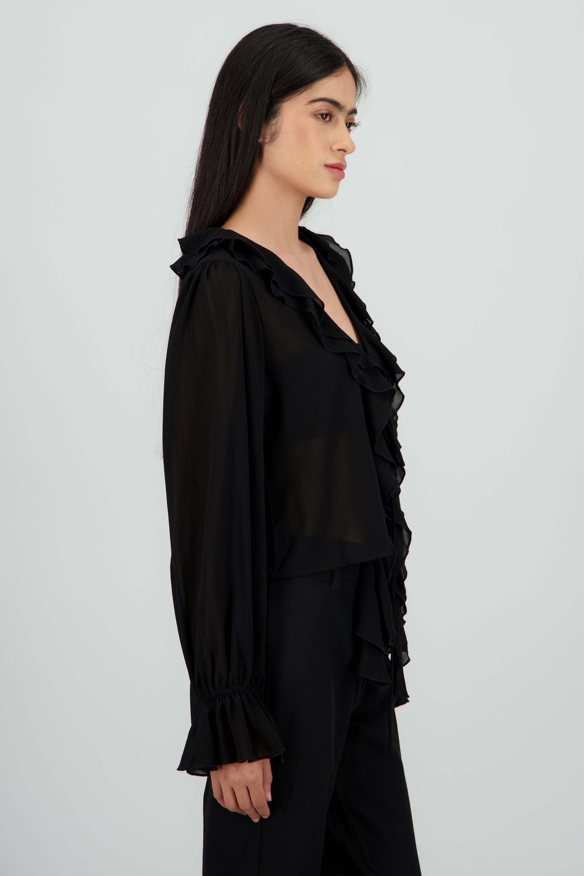 Blusa olanes NEGRO