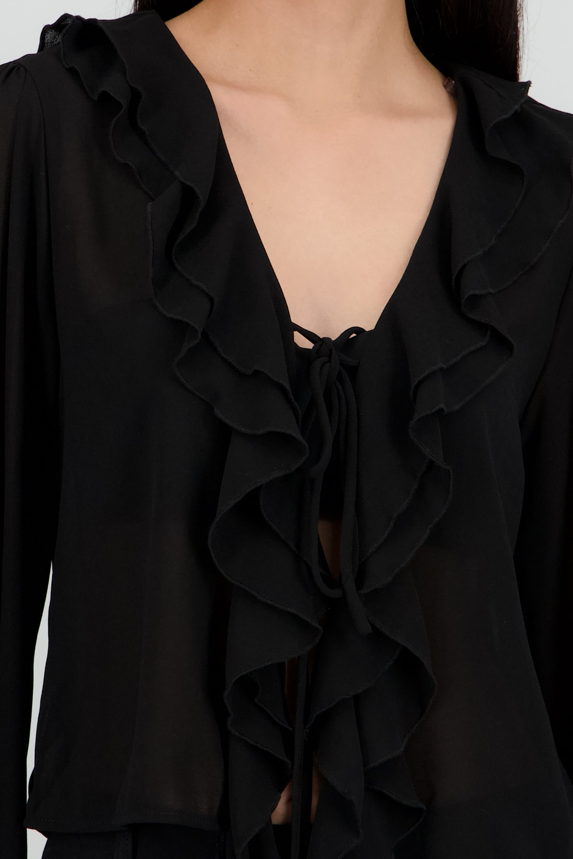 Blusa olanes NEGRO