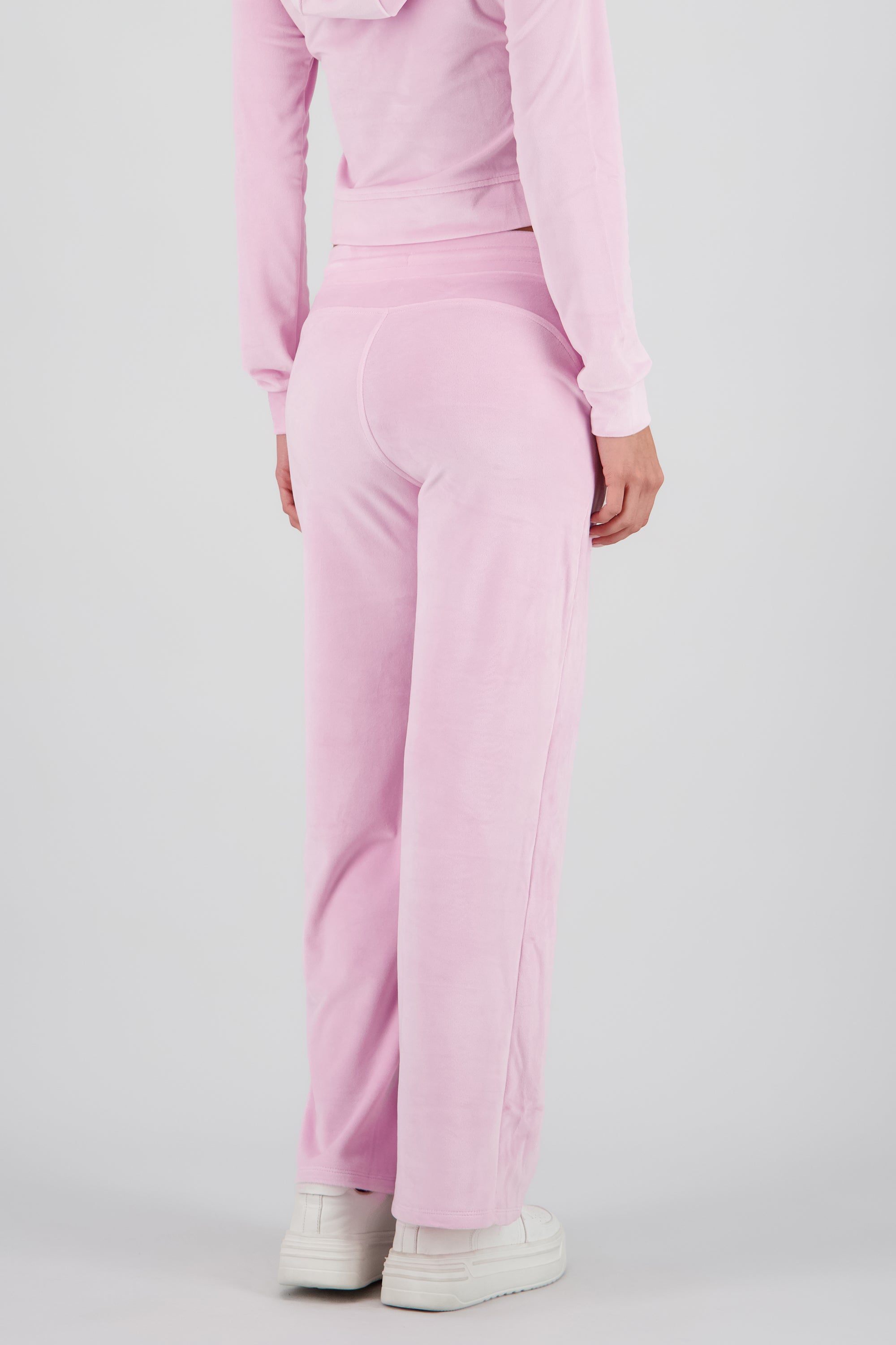 Pants velvet jareta ROSA PASTEL