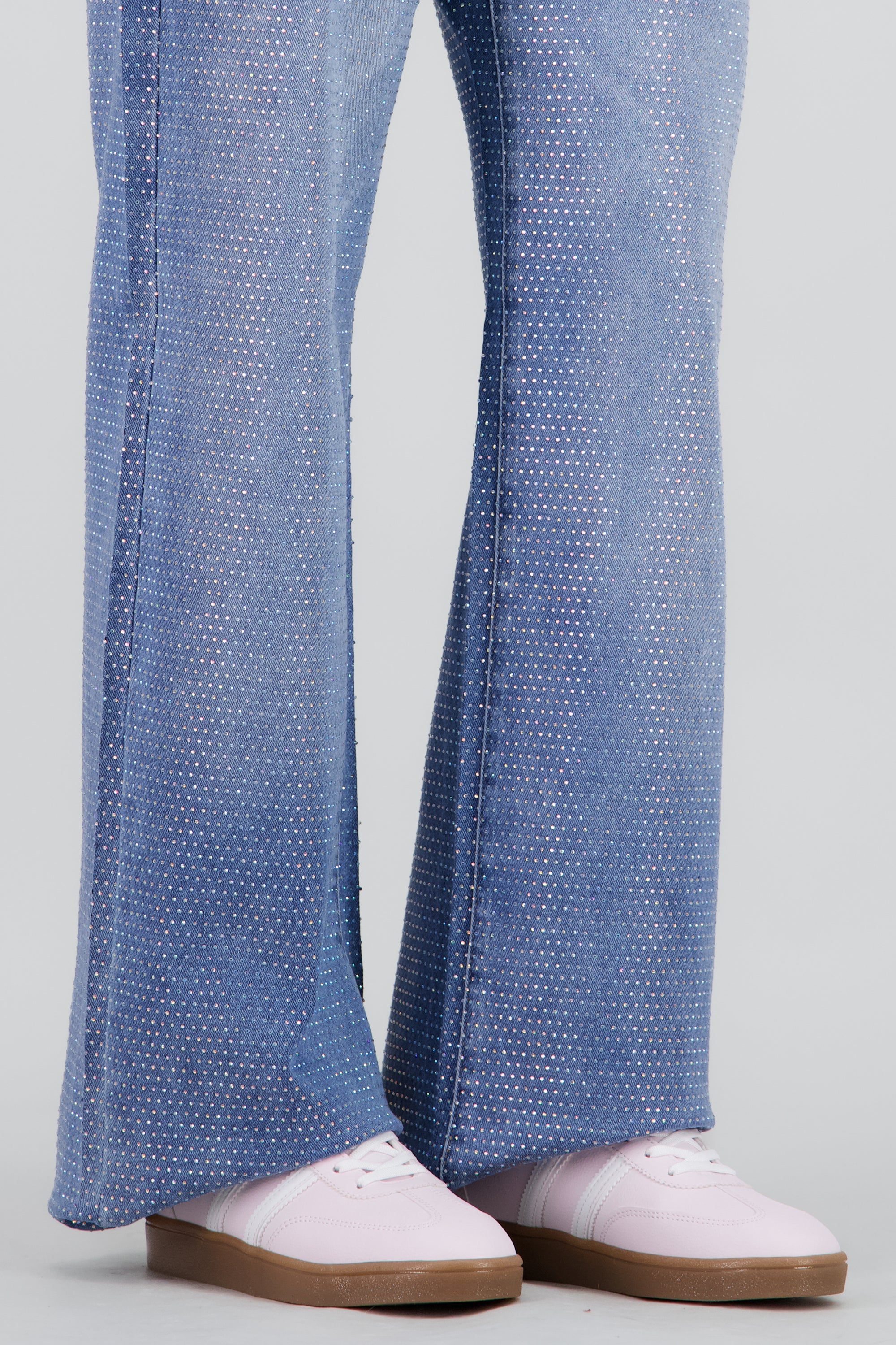 Tenis dos lineas PU ROSA