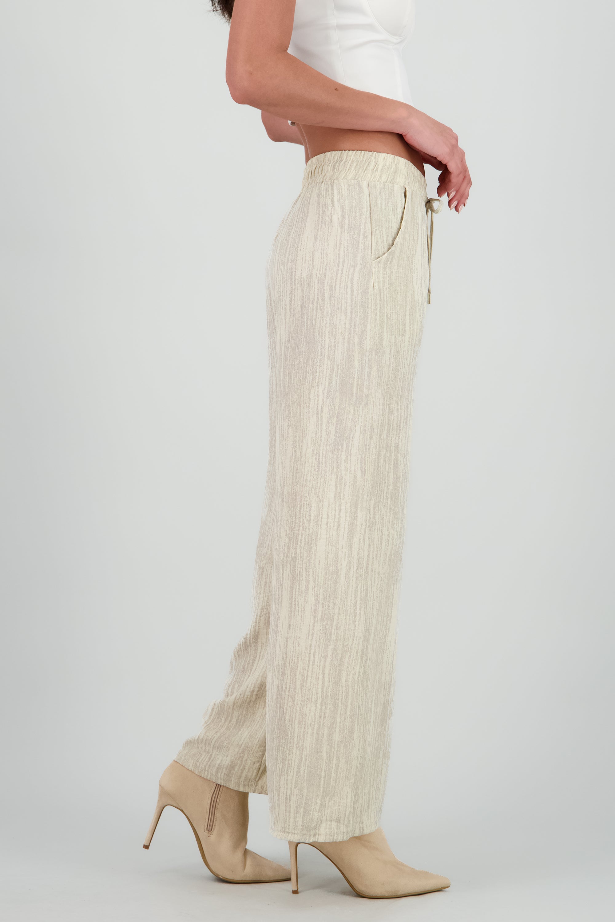 Pantalon amplio con jareta ARENA