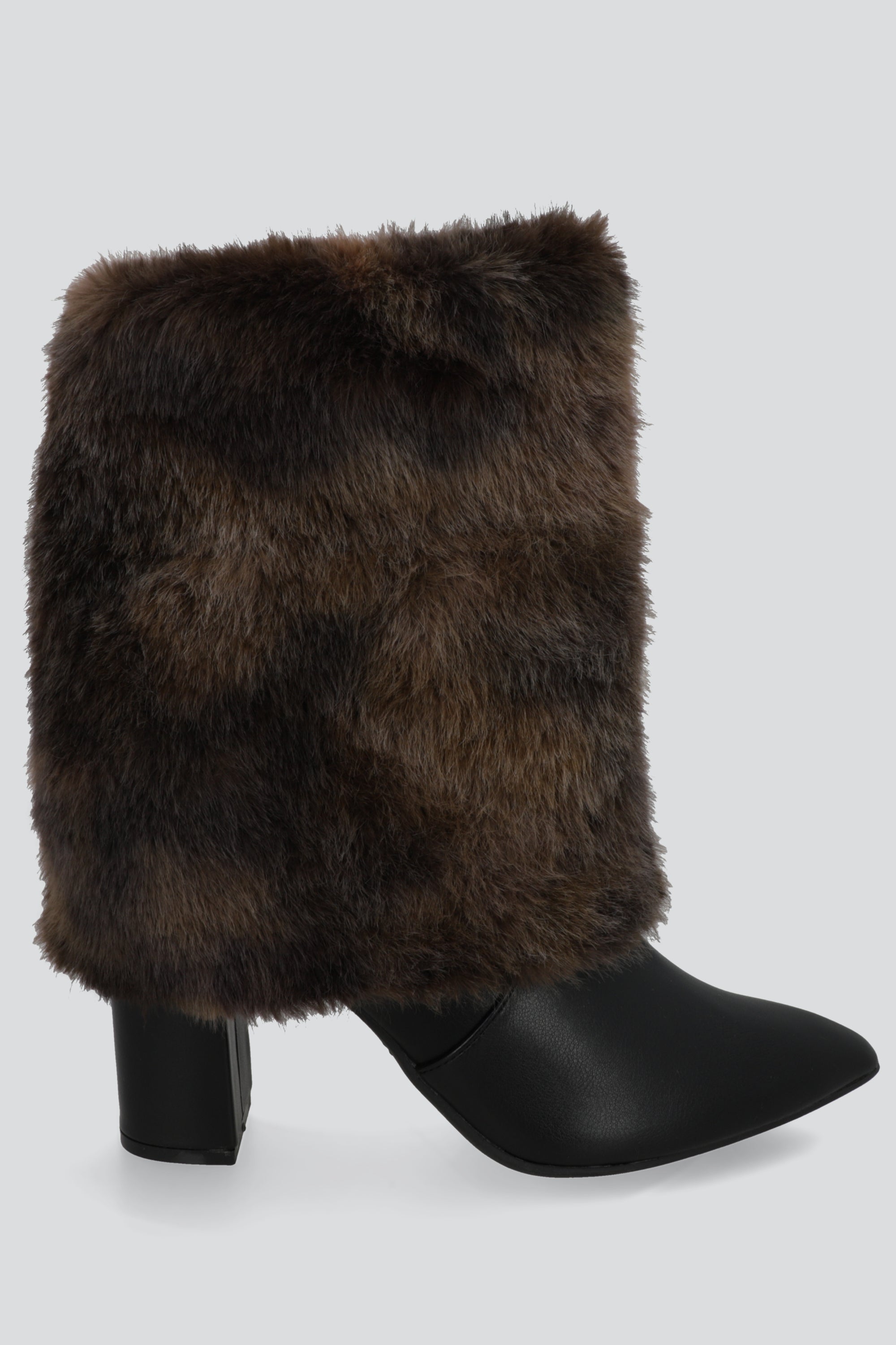 Botin puntal funda pelo NEGRO