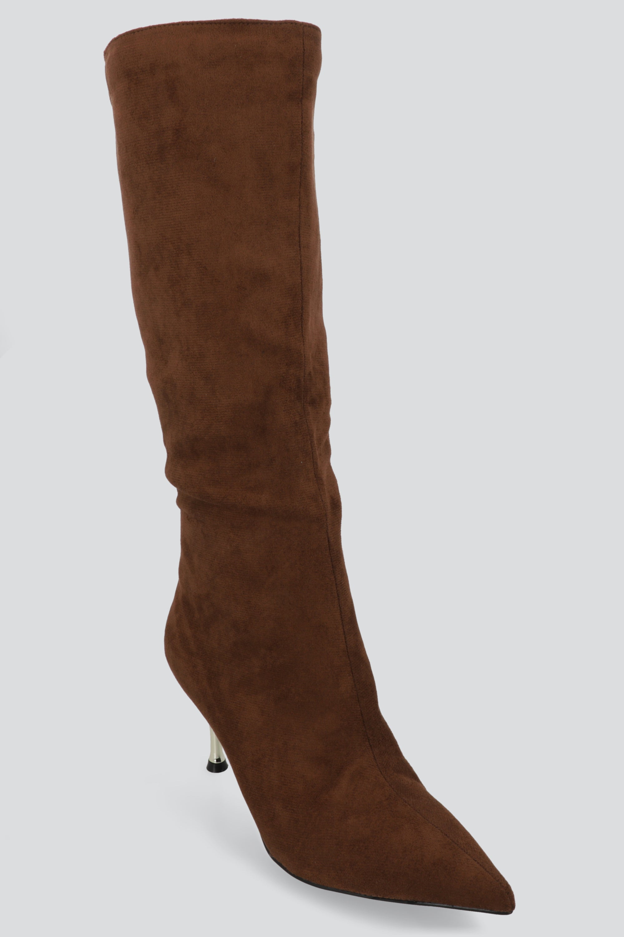 Bota tacon transparente pelo CAFE