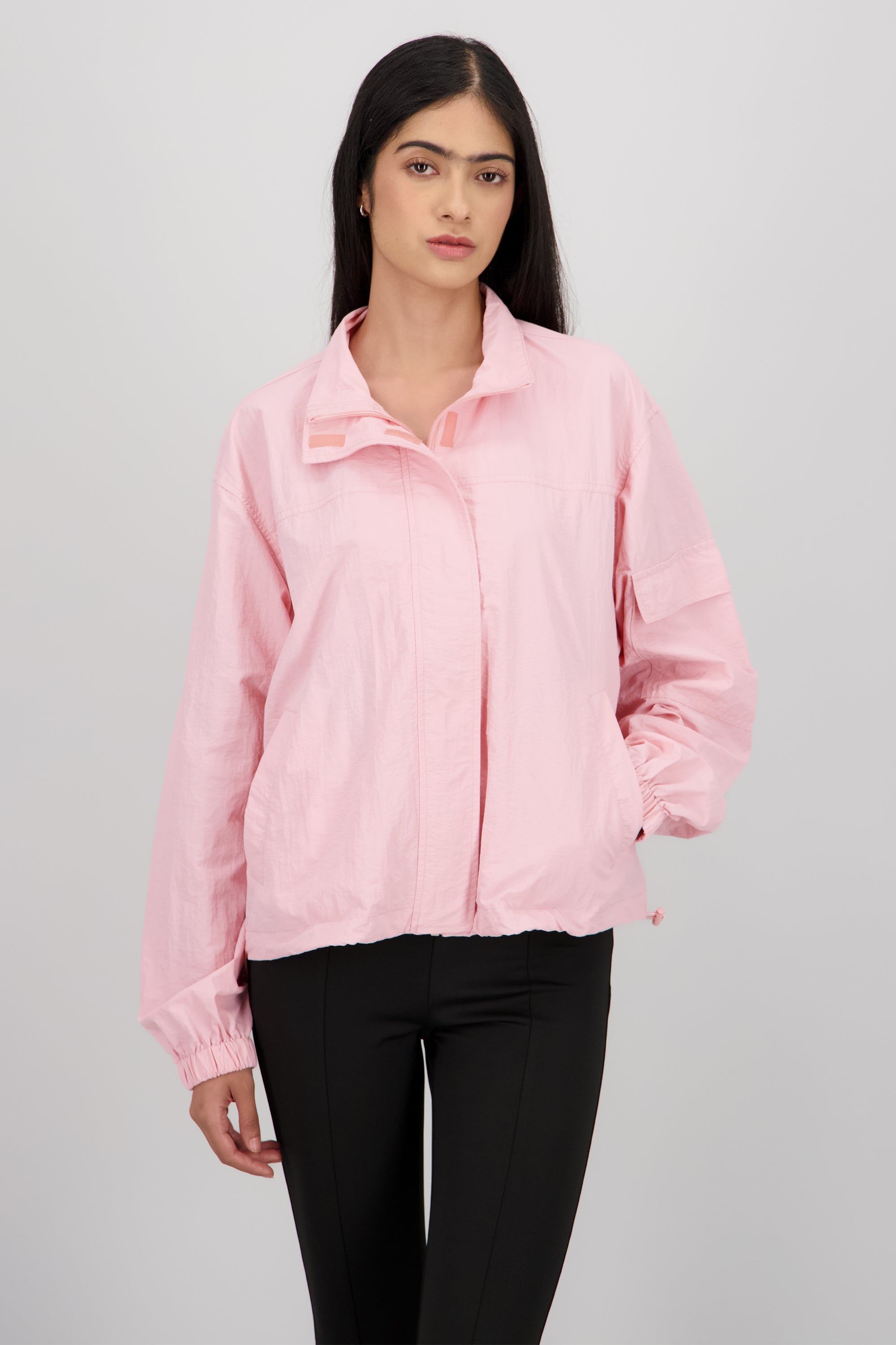 Chamarra ligera boxy ROSA