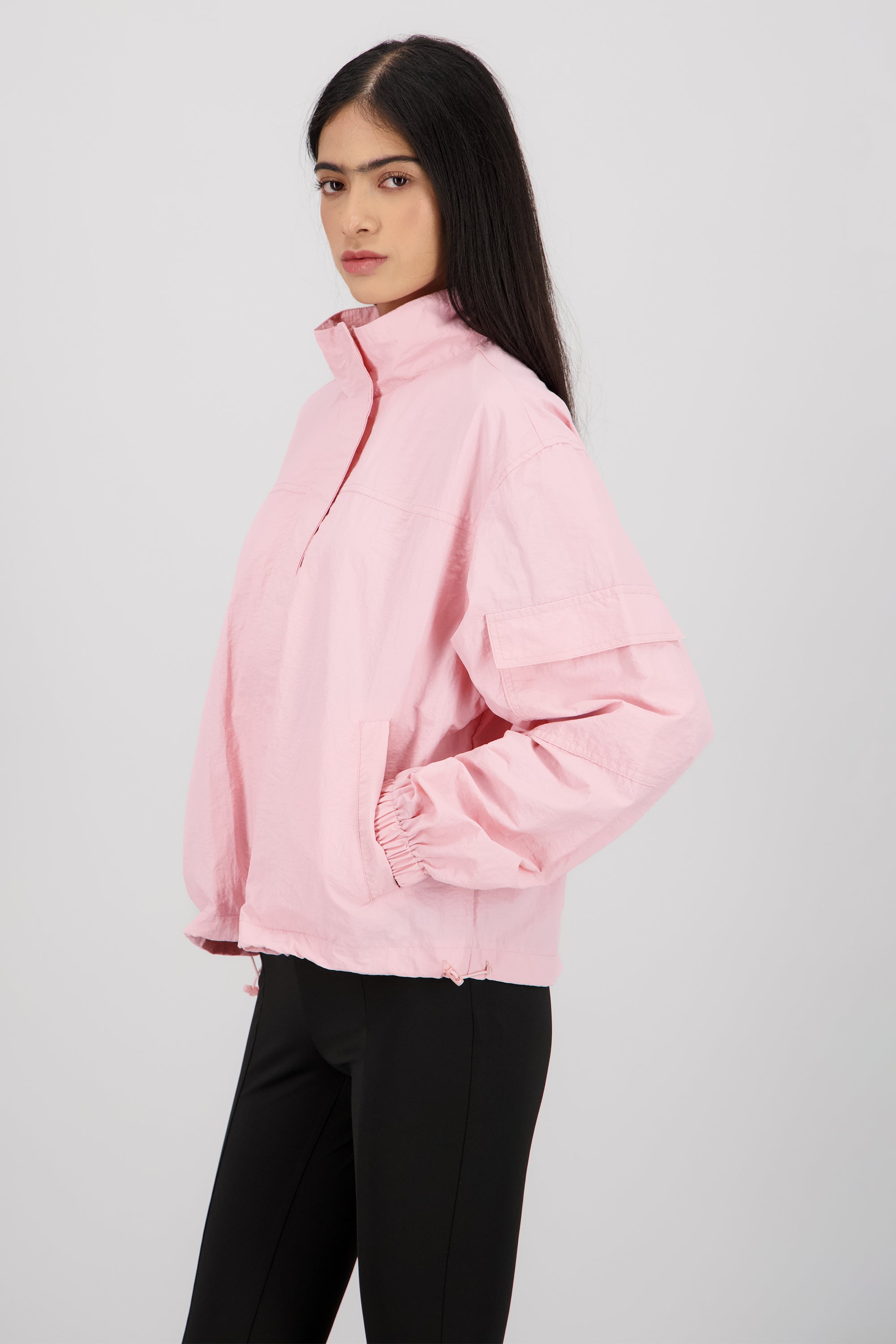 Chamarra ligera boxy ROSA