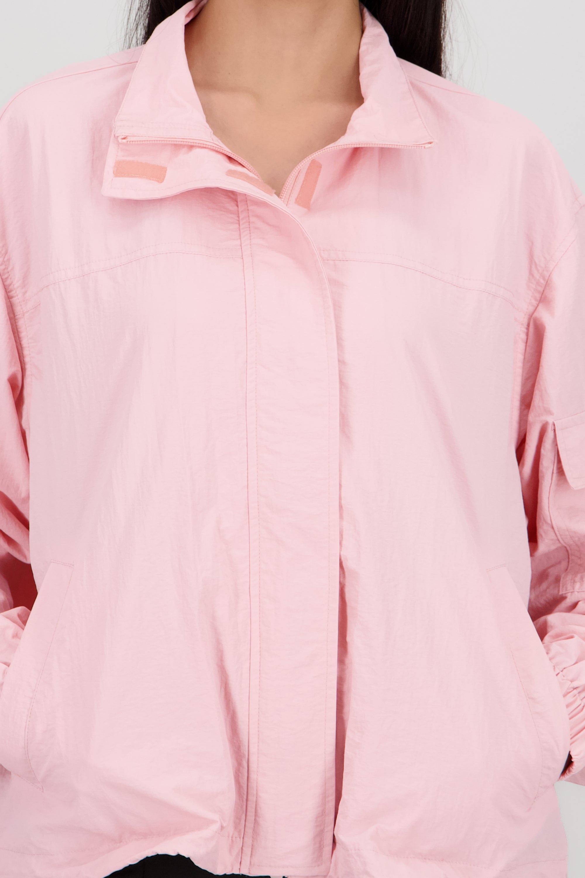 Chamarra ligera boxy ROSA