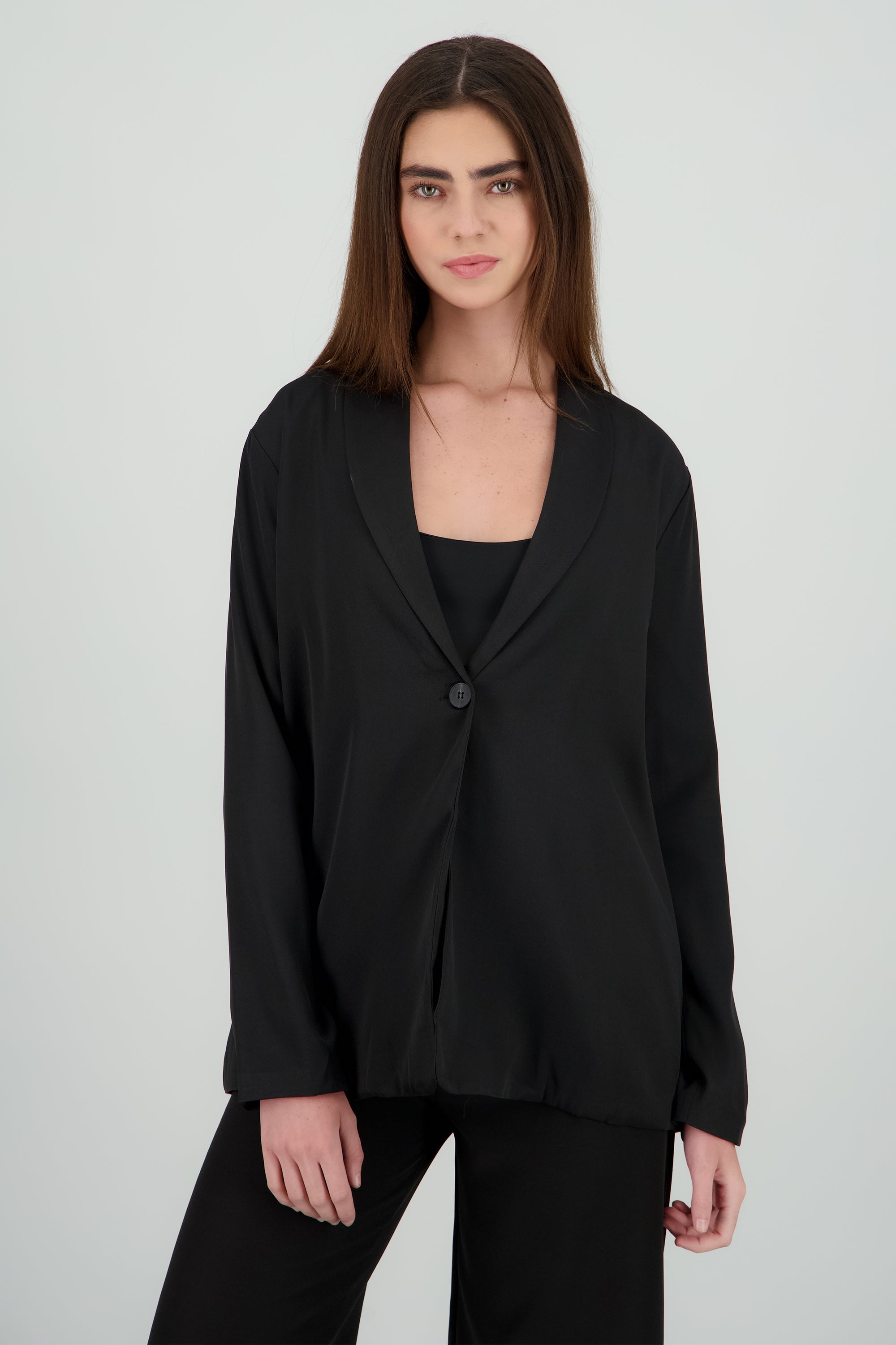 Blazer tipo pants NEGRO