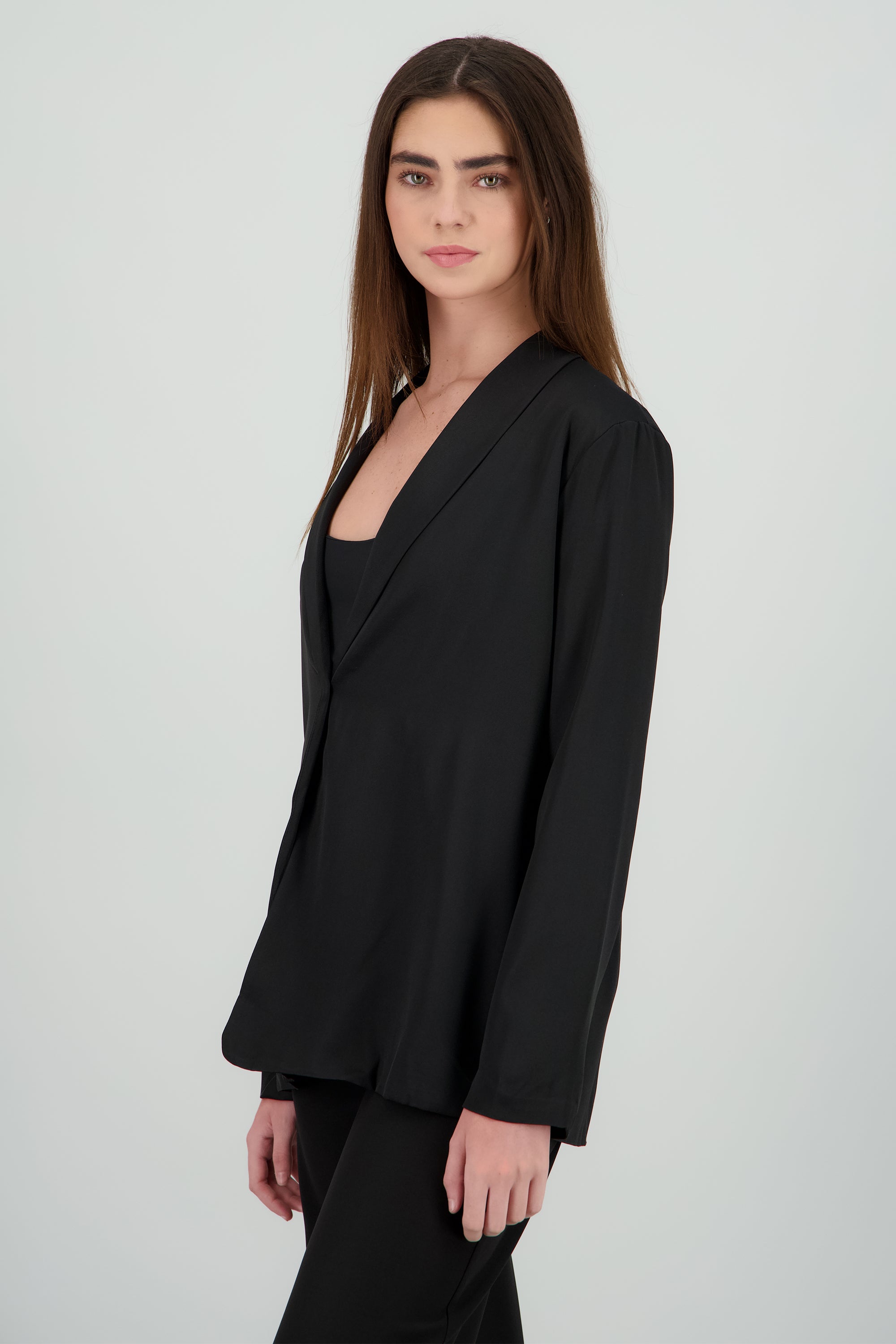 Blazer tipo pants NEGRO