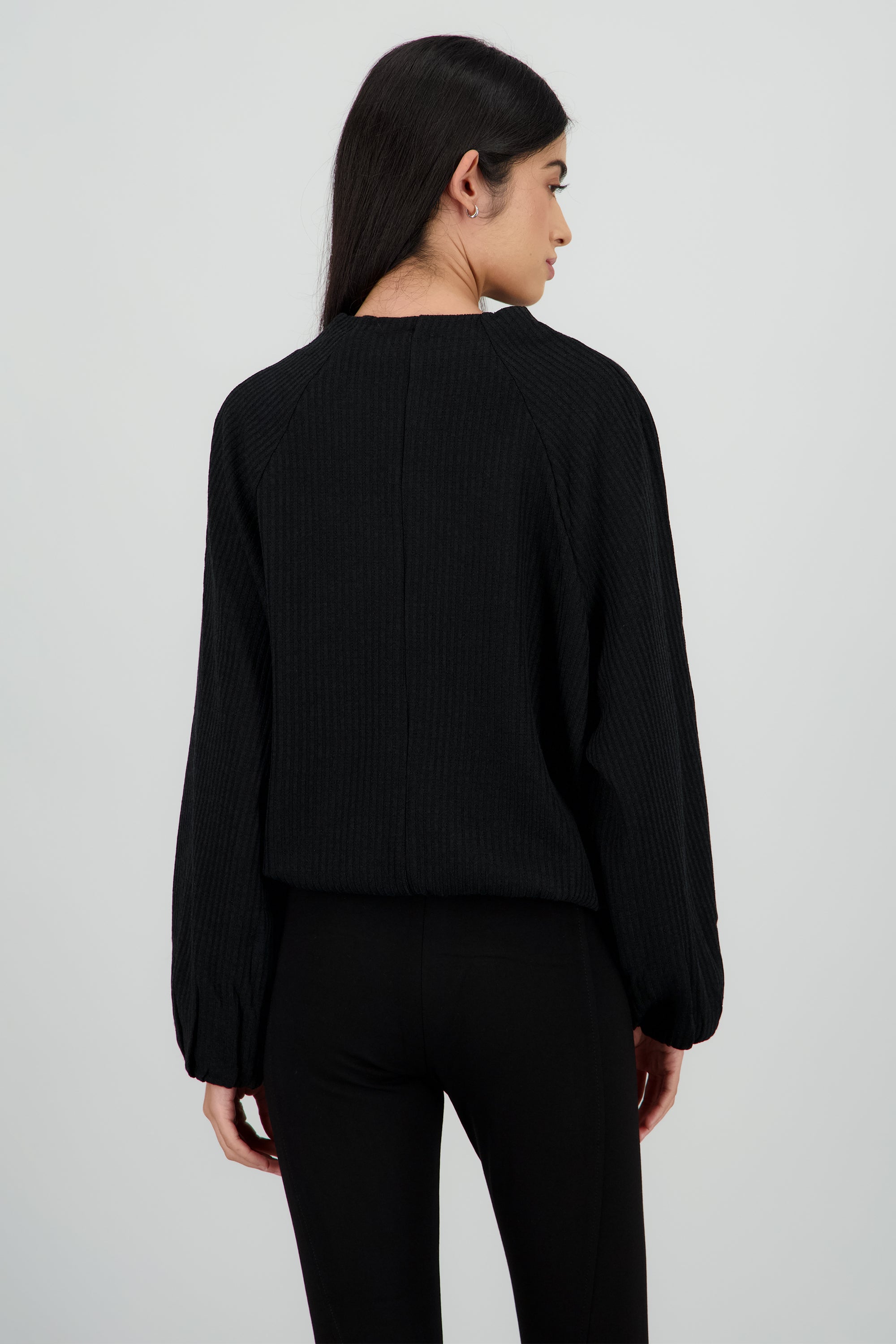 Sudadera lineas NEGRO