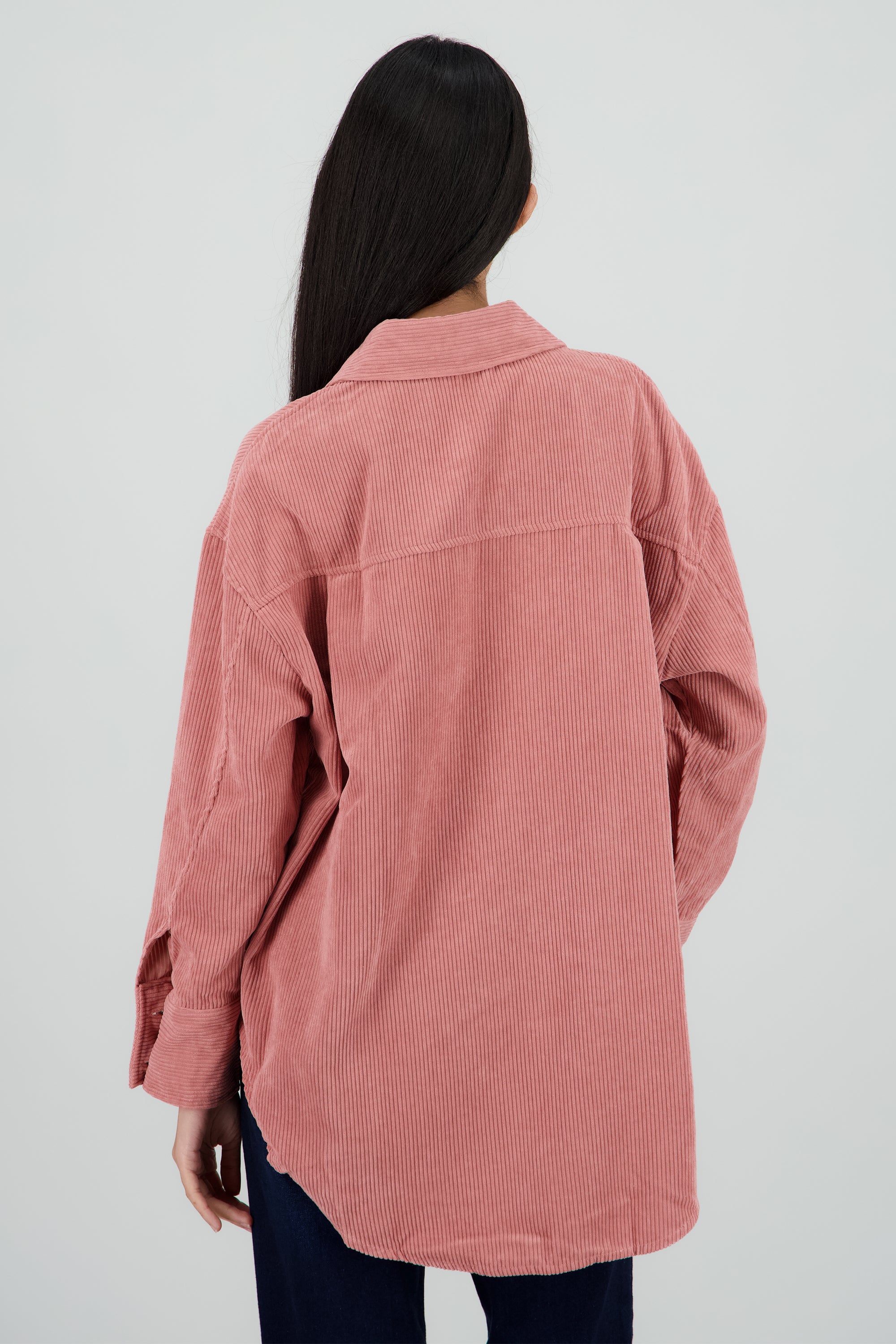 Sobrecamisa oversized pana ROSA