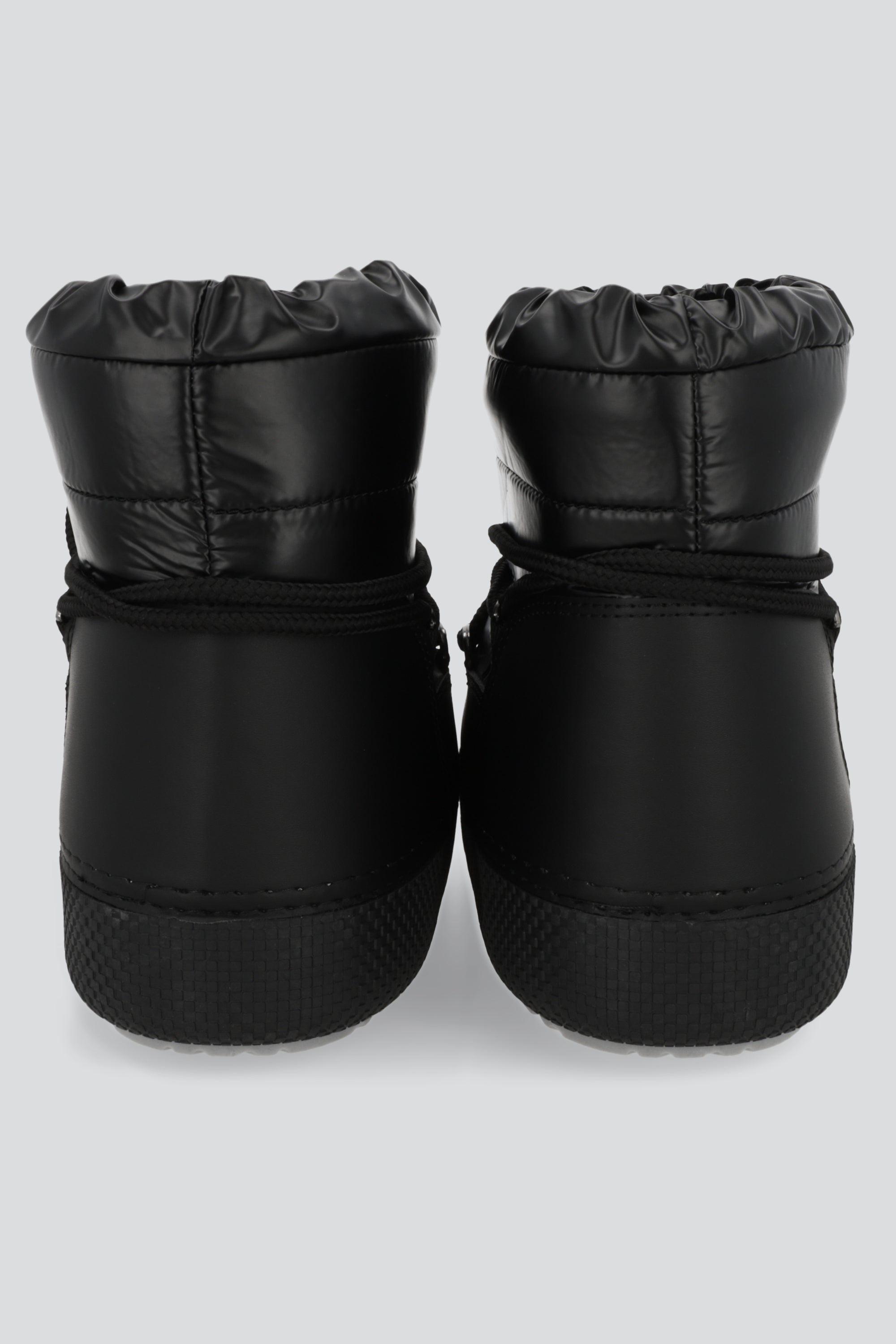 Botas chunky con cordones NEGRO