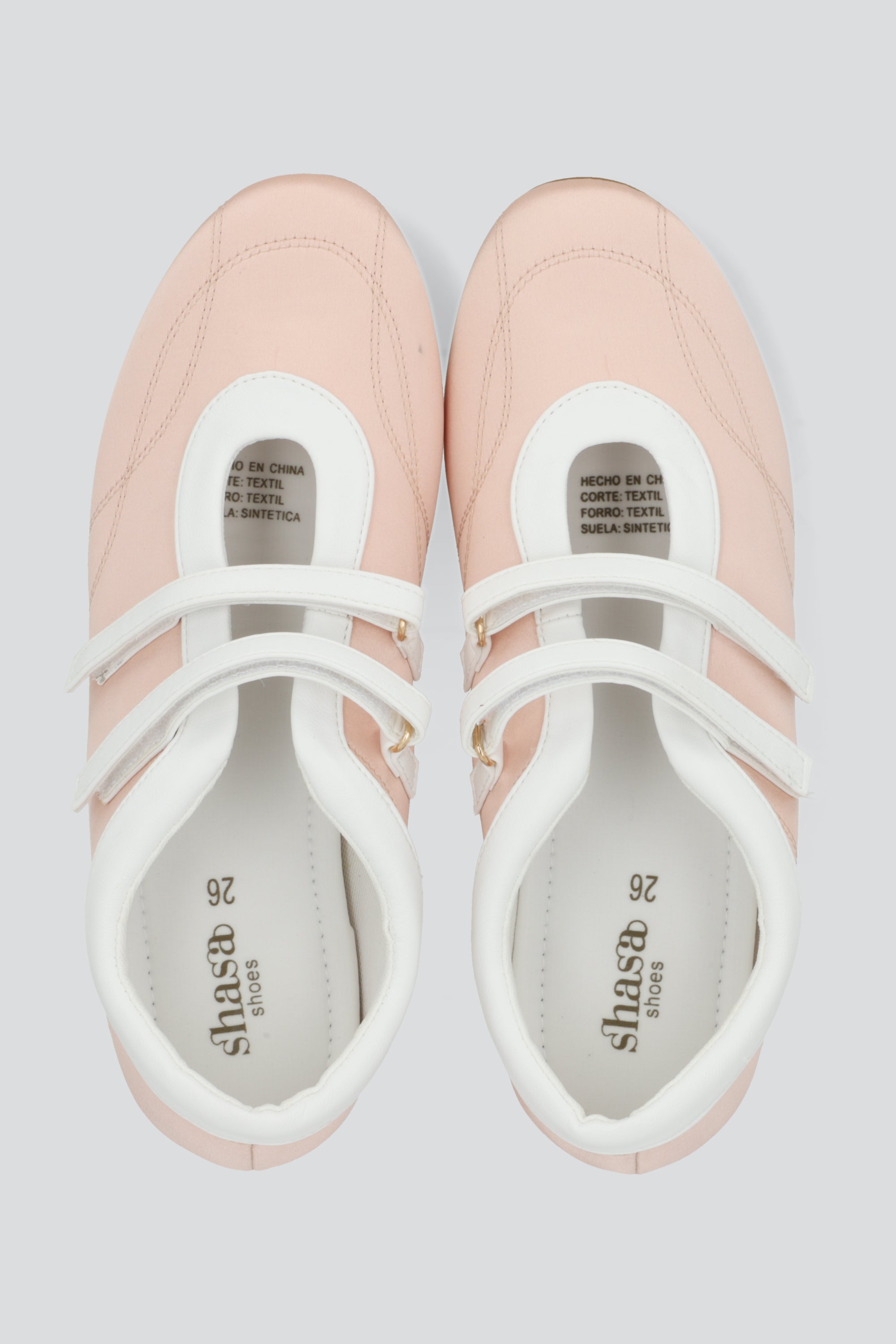 Tenis flat mary jane BLUSH