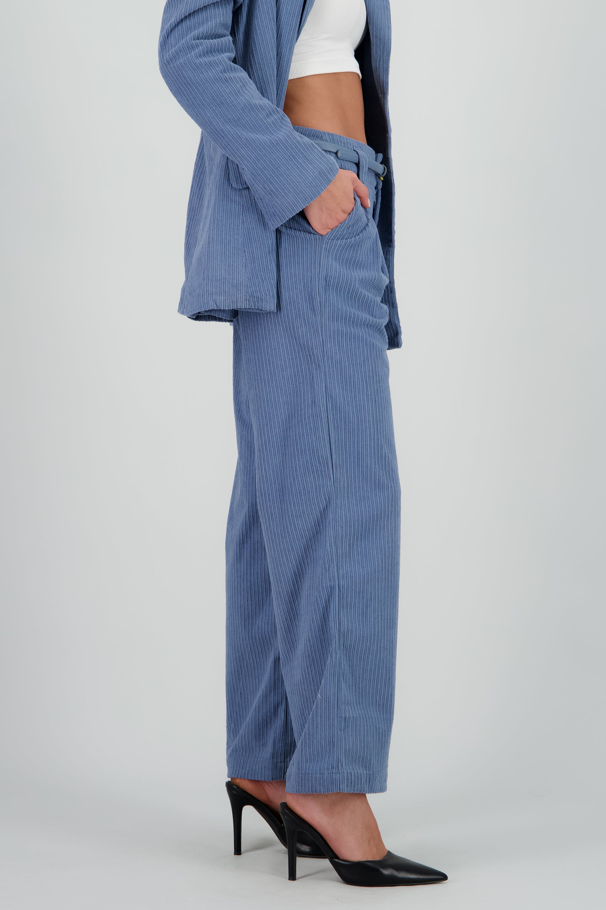 Pantalon amplio de pana INDIGO