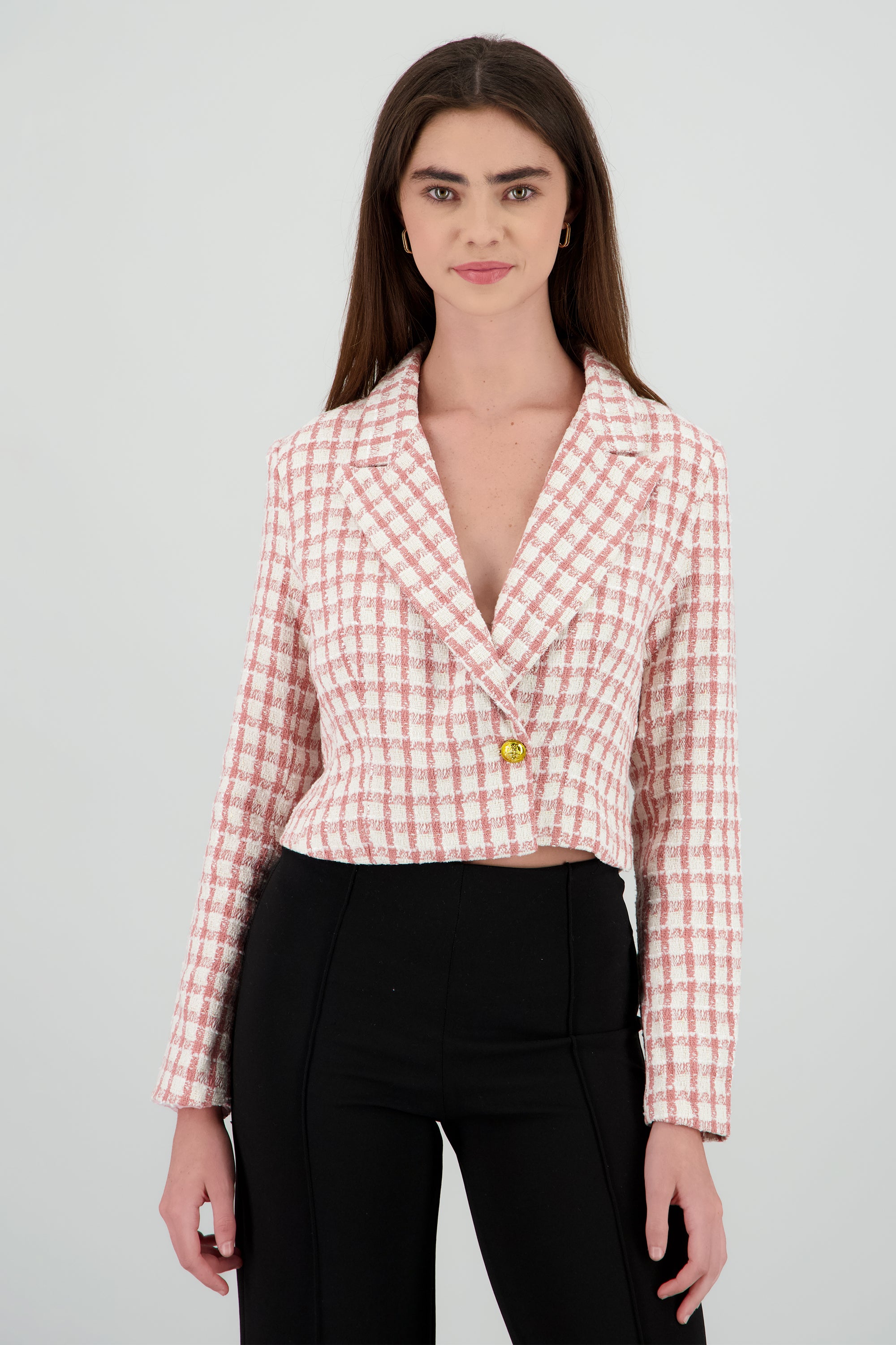 Saco crop tweed ROSA