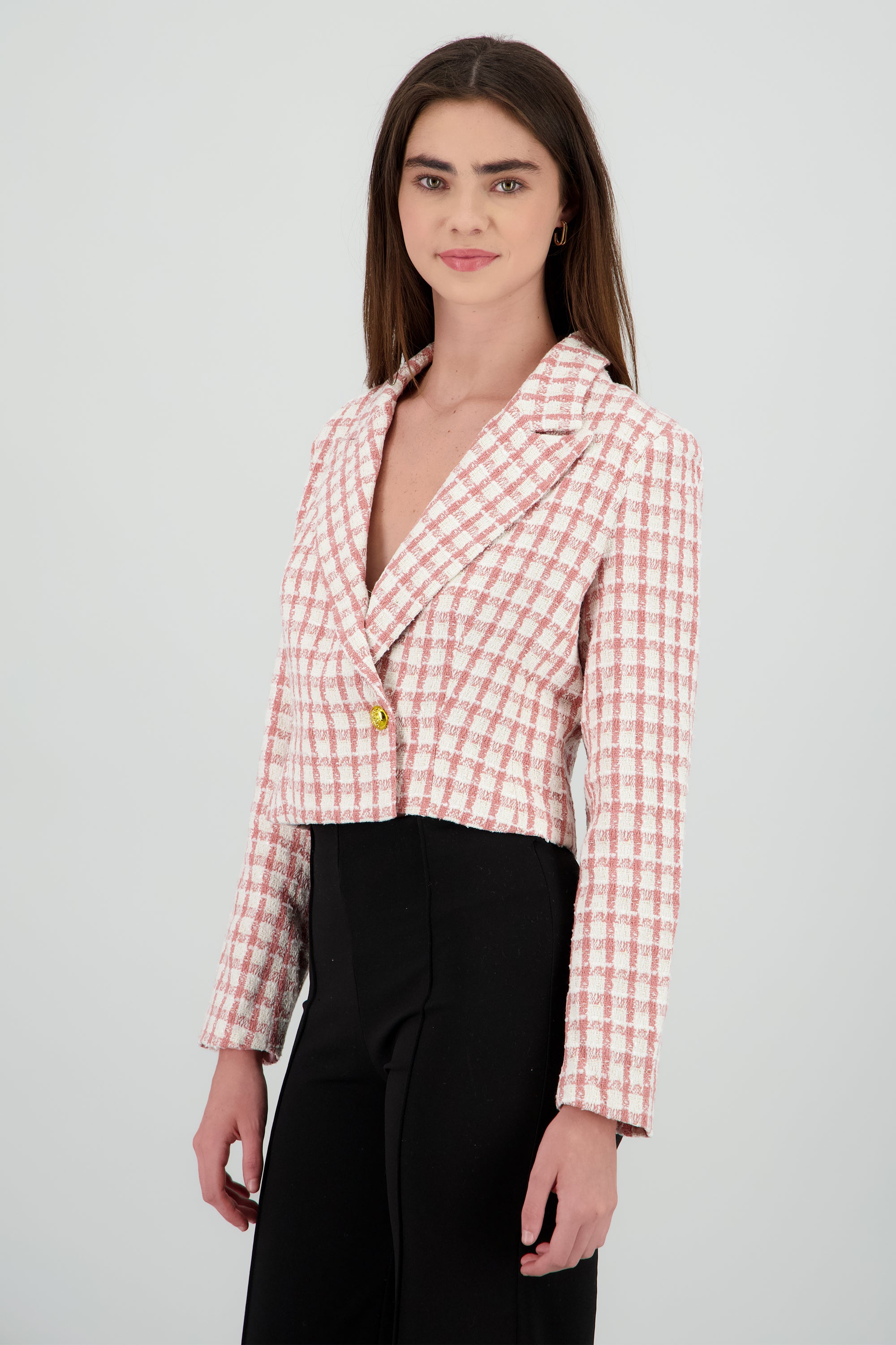 Saco crop tweed ROSA