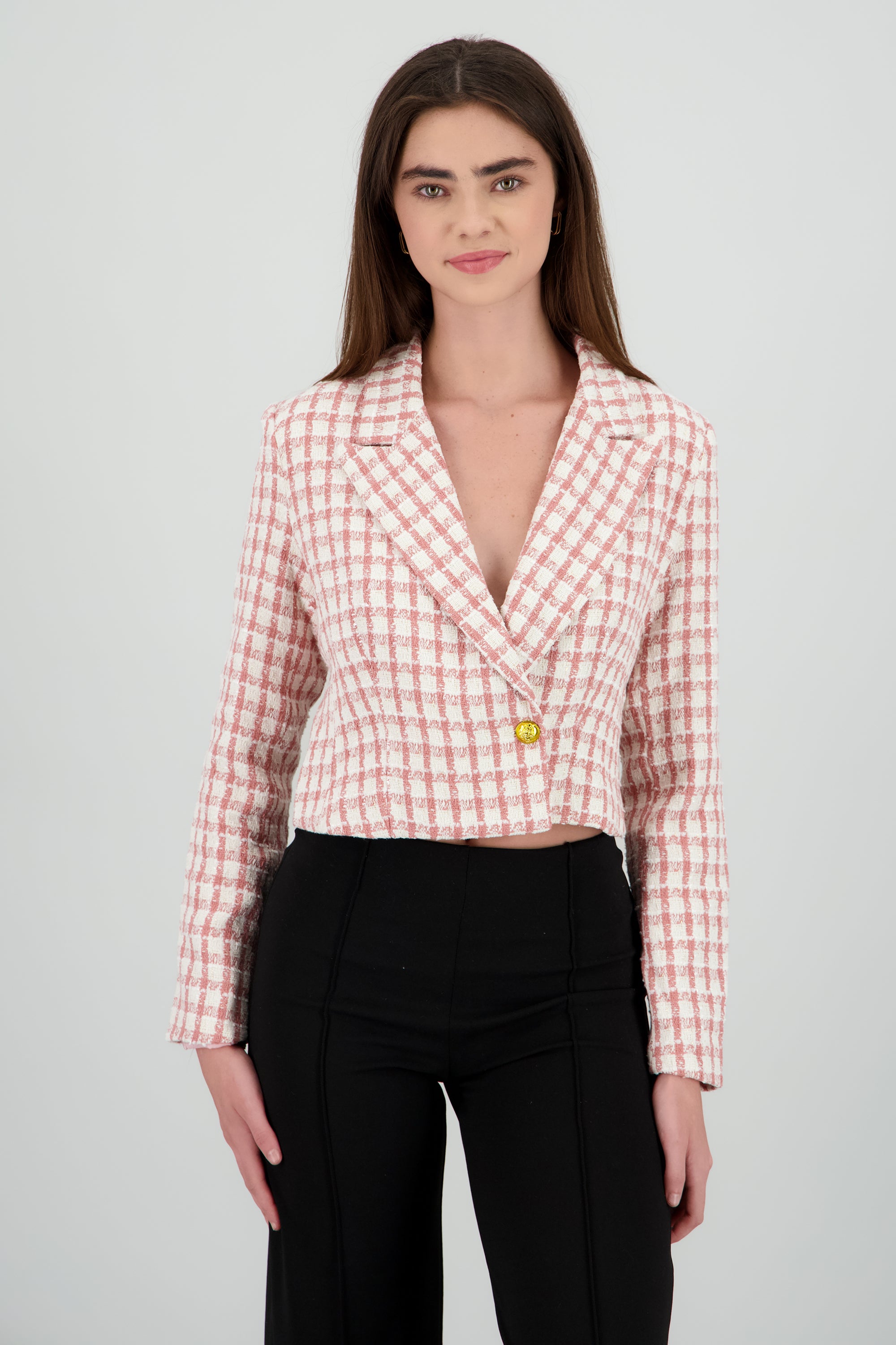 Saco crop tweed ROSA