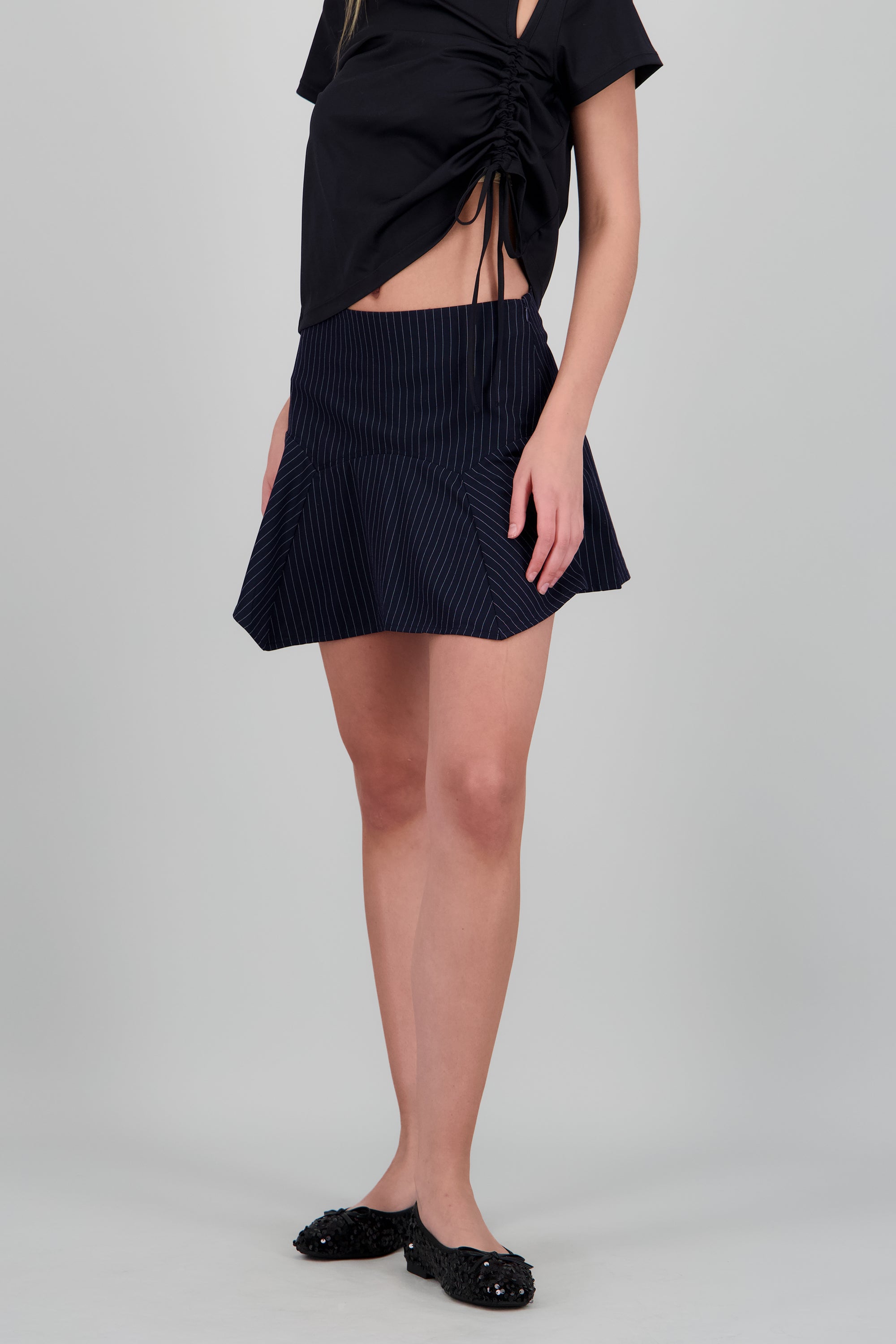 Ballerina lentejualas con moño NEGRO