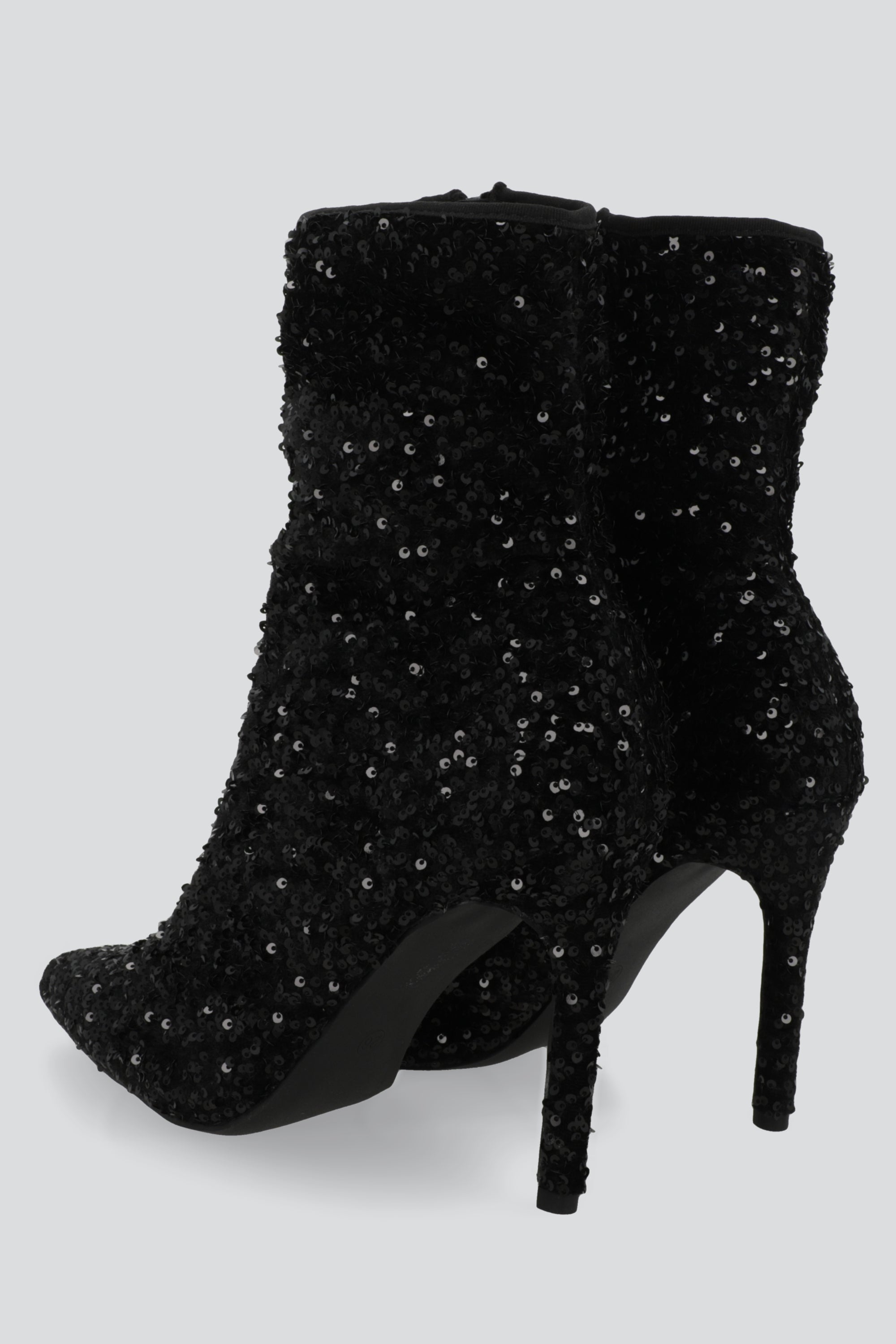 Botin puntal lentejuelas NEGRO