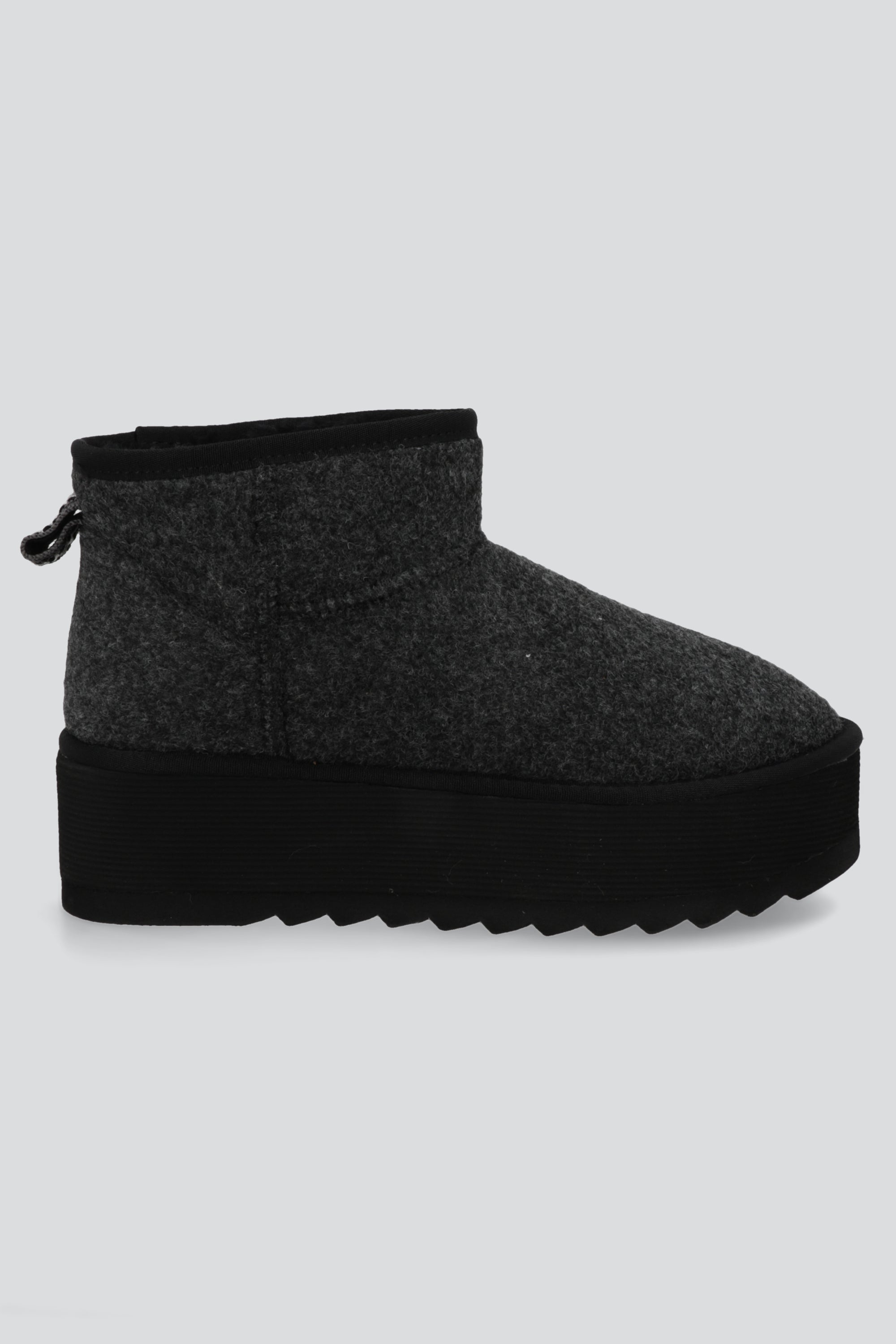 Bota invierno corta sherpa GRIS