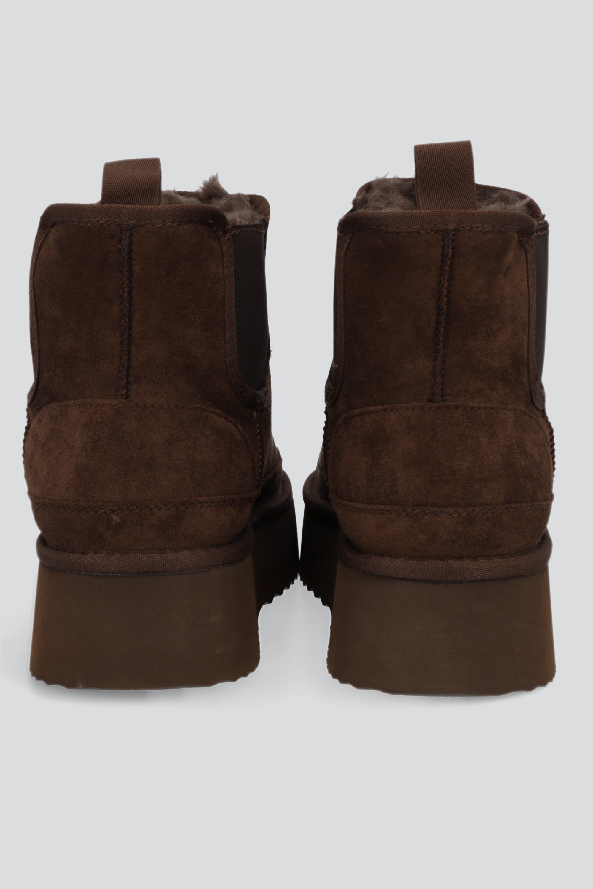 Bota invierno elastico sherpa CAFE
