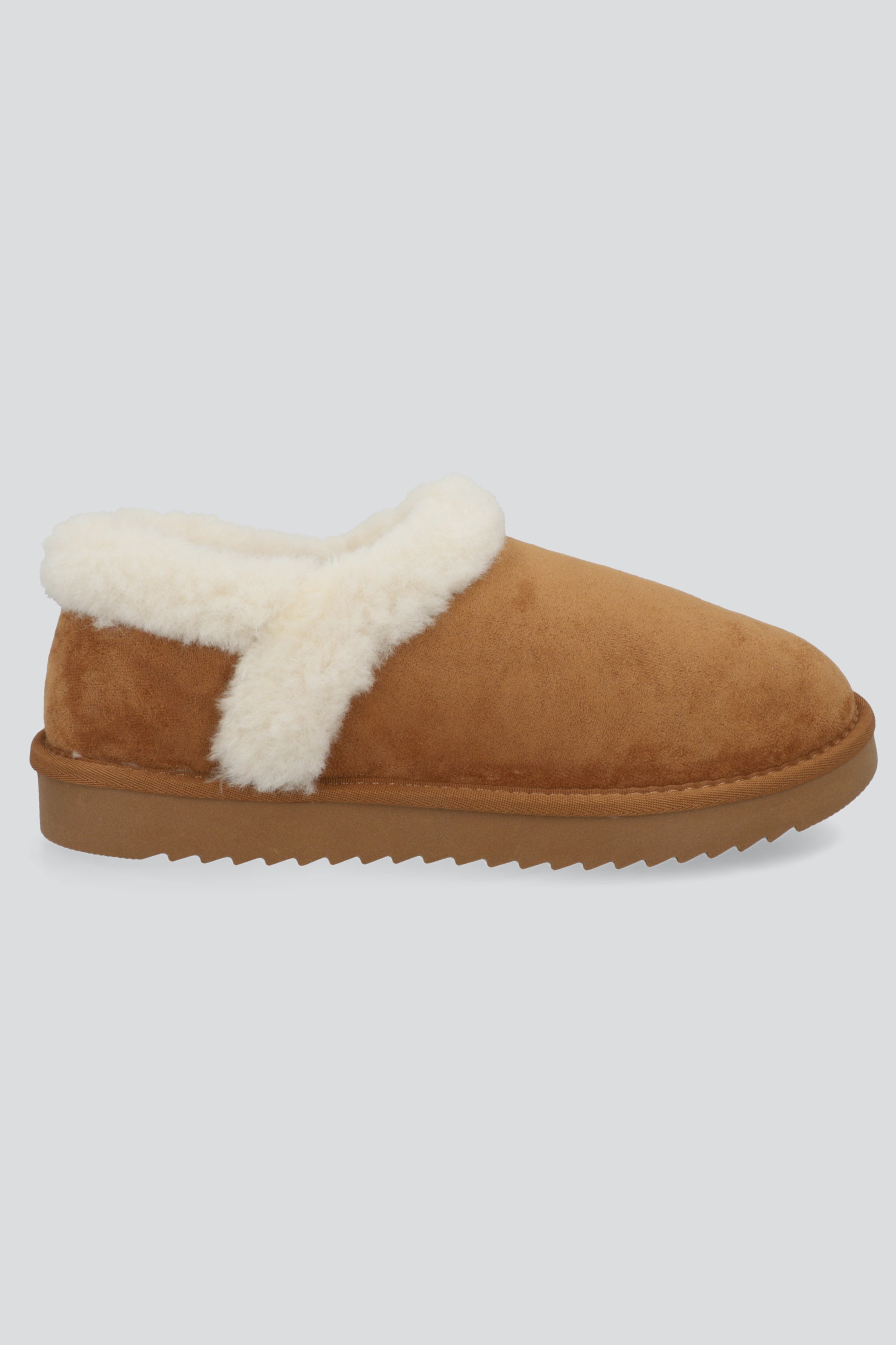 Bota invierno corta peluche CAMELLO