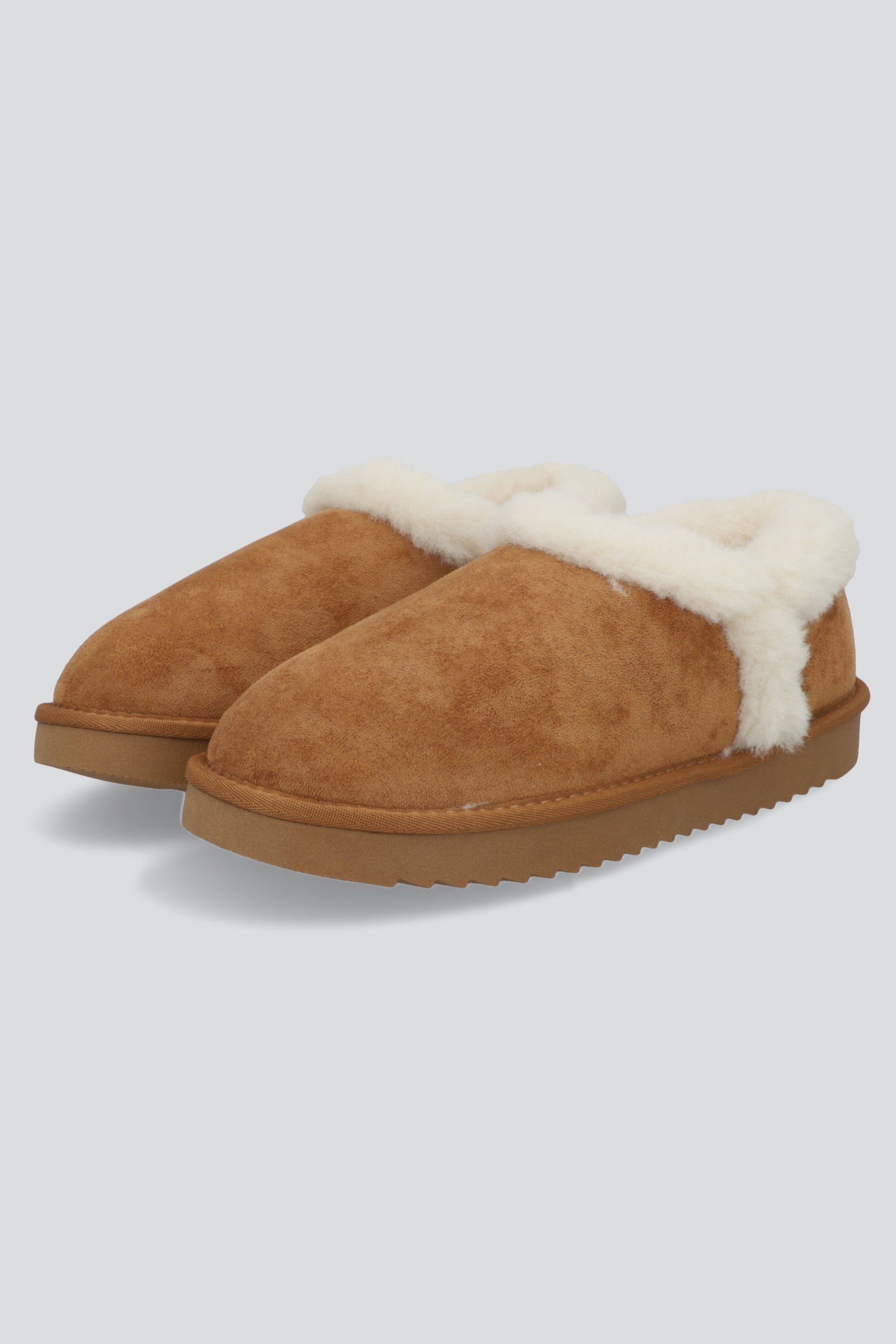 Bota invierno corta peluche CAMELLO