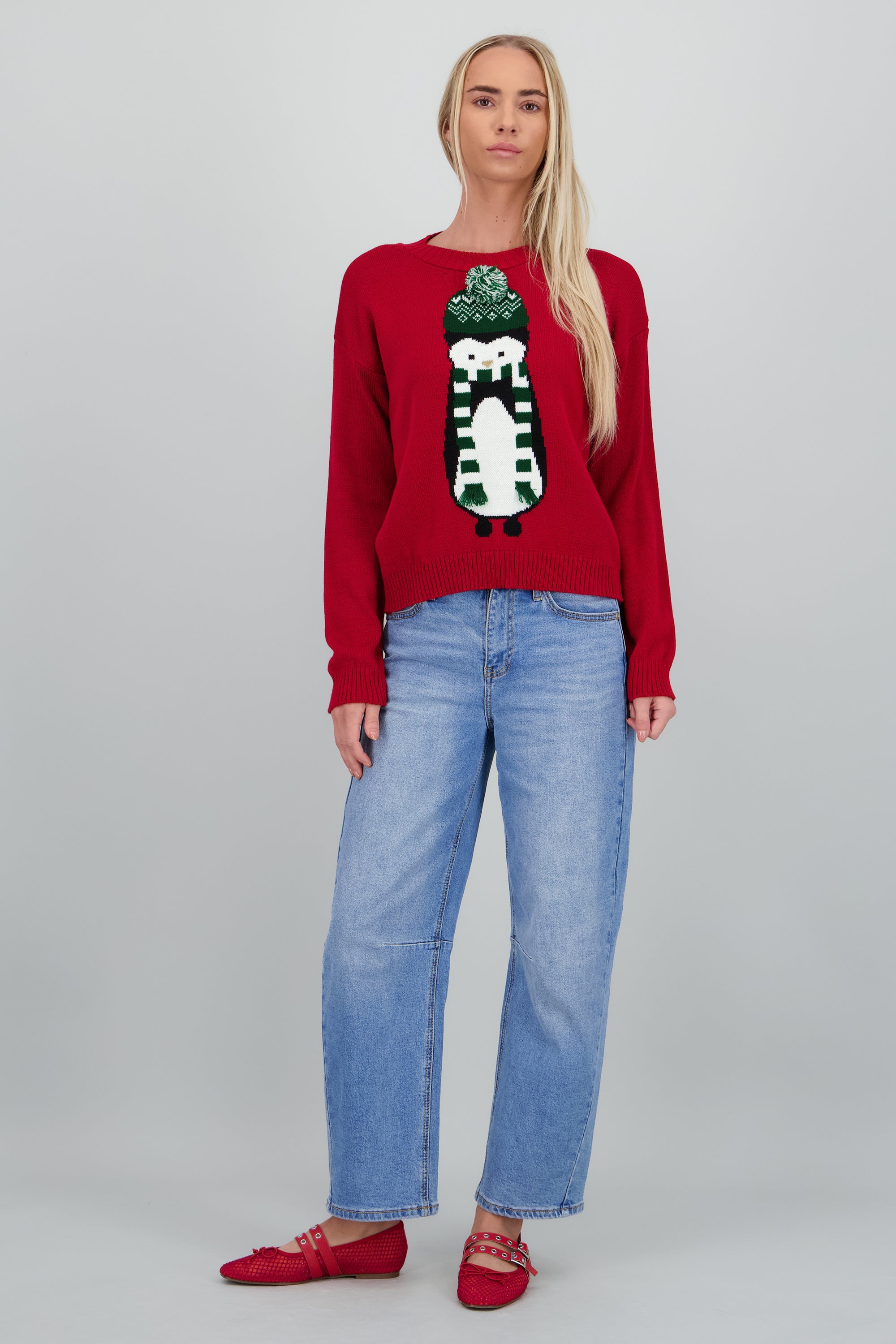 Flat mesh brillos dos tiras hebillas ROJO