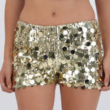 Shorts de lentejuela mini