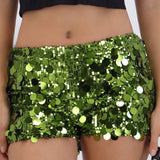 Shorts de lentejuela mini