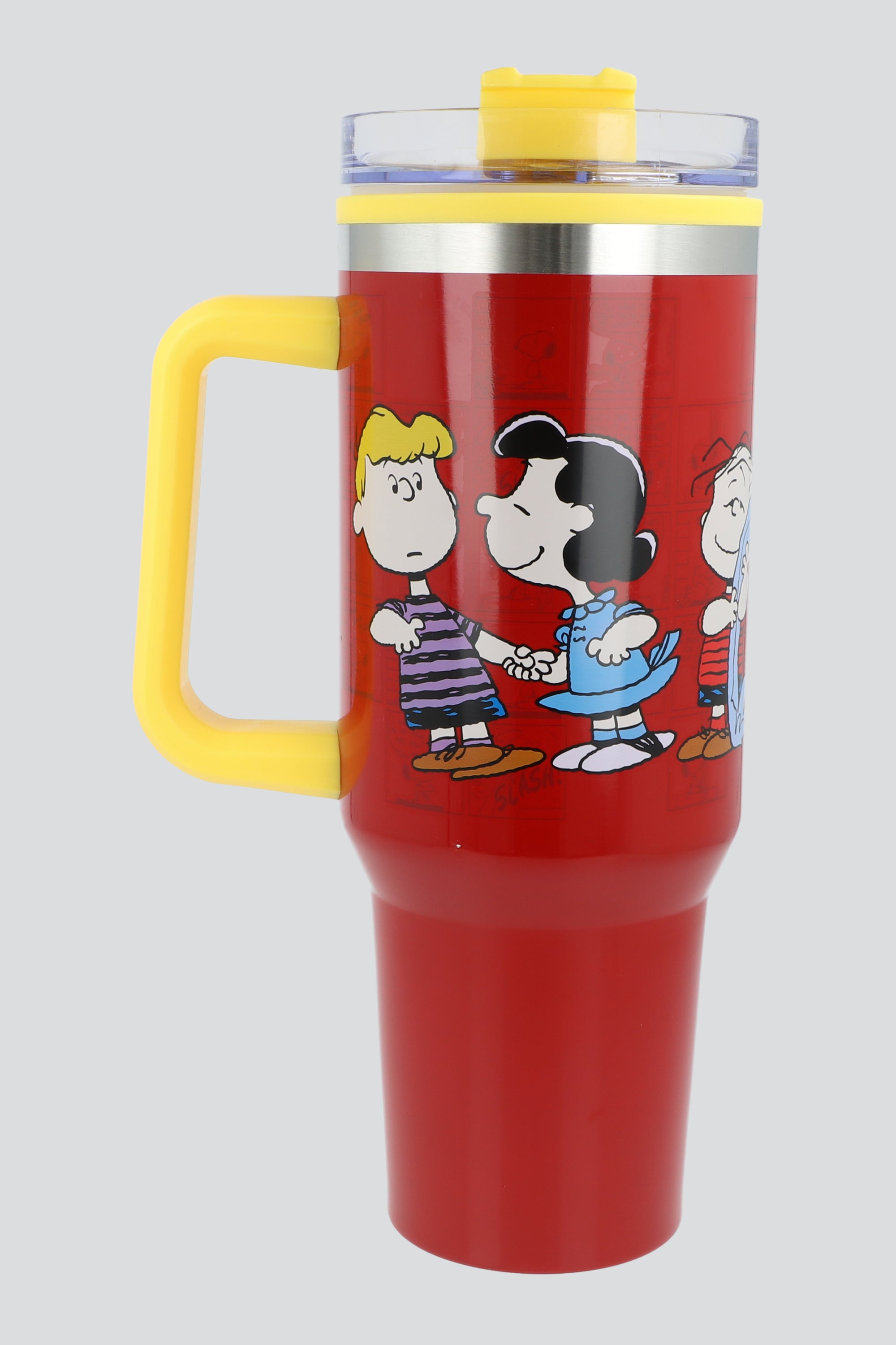 Termo doble pared Snoopy popote 1.2 L ROJO COMBO