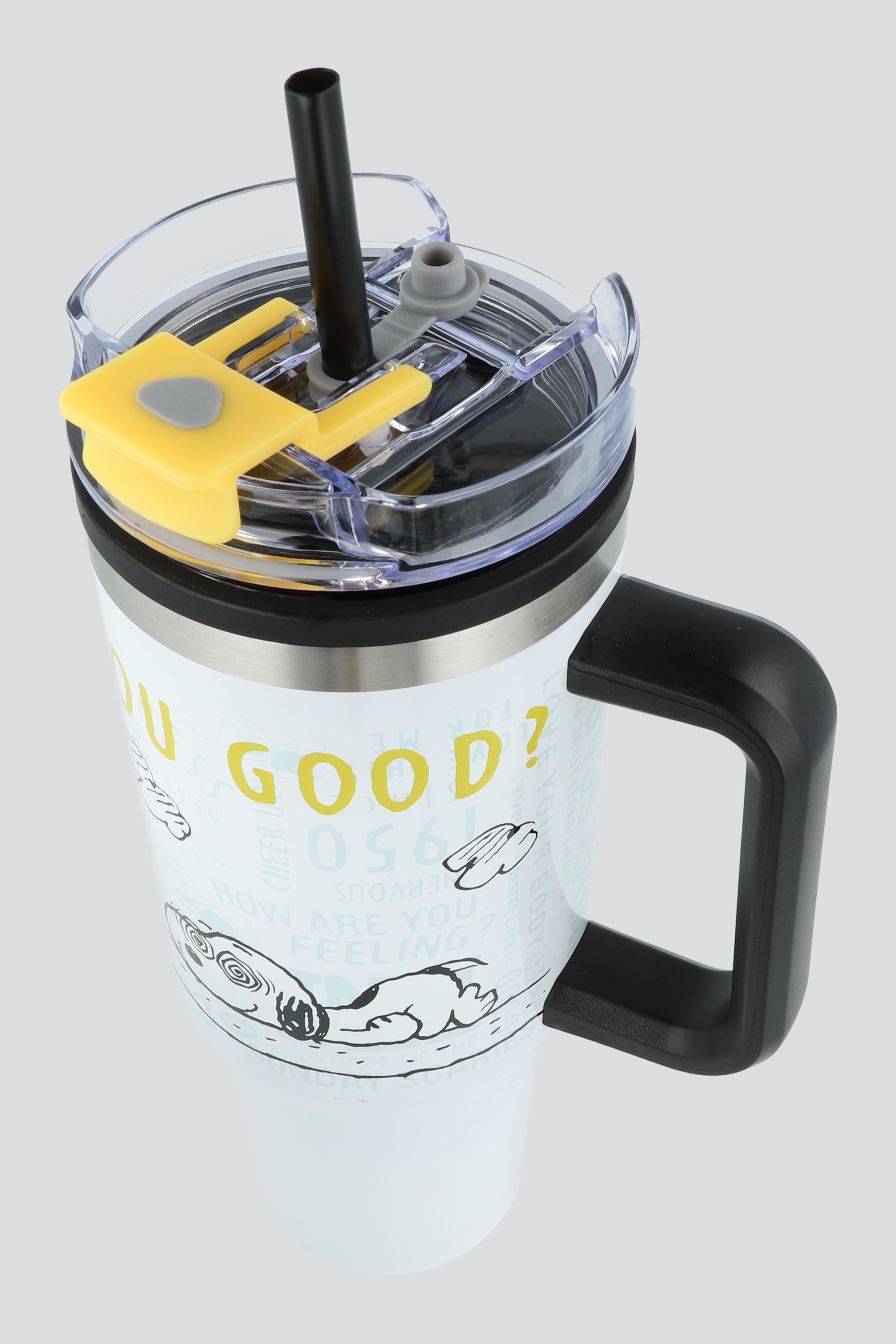 Termo doble pared Snoopy tapa hermetica 1.2L BLANCO COMBO