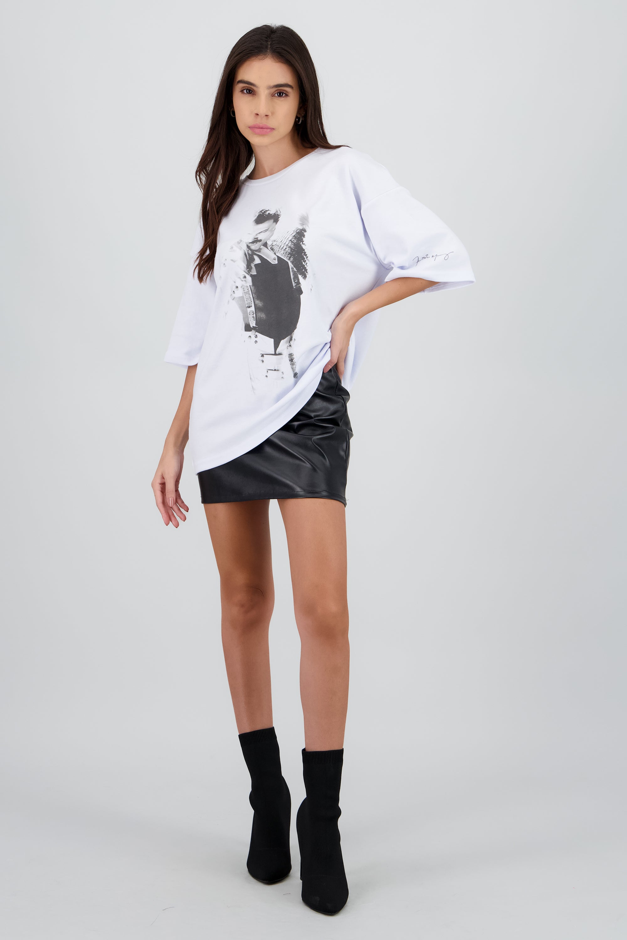 Playera Feddie Mercury BLANCO