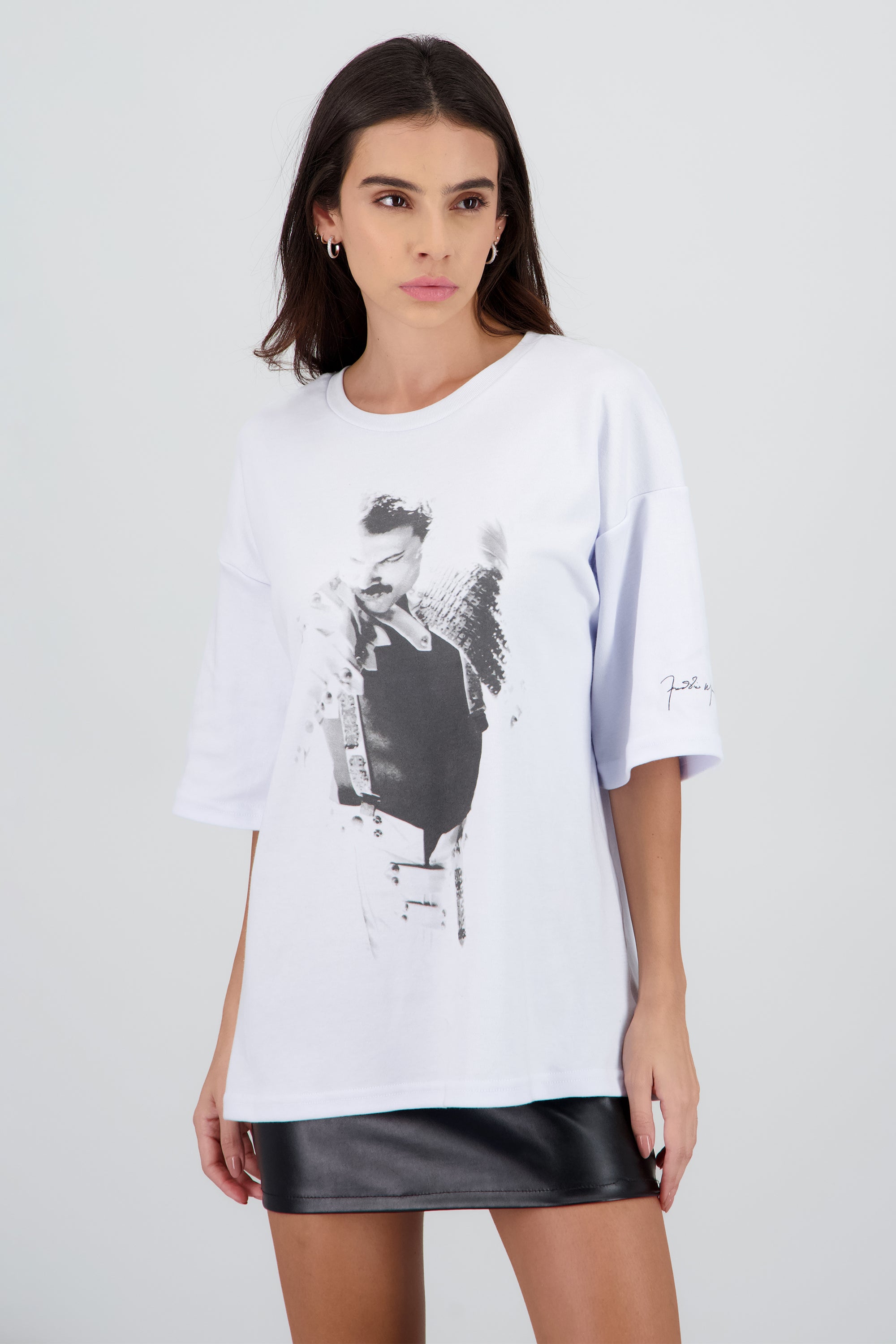 Playera Feddie Mercury BLANCO