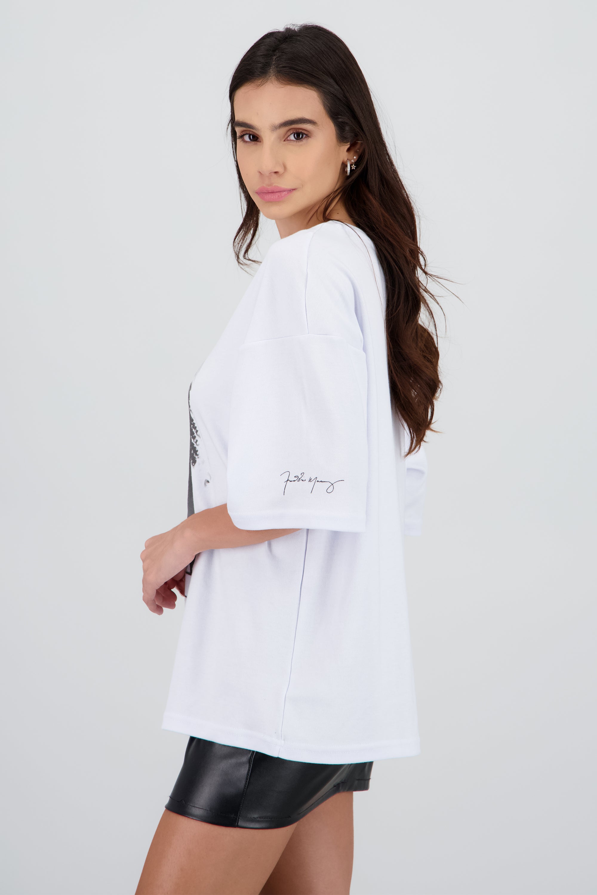 Playera Feddie Mercury BLANCO