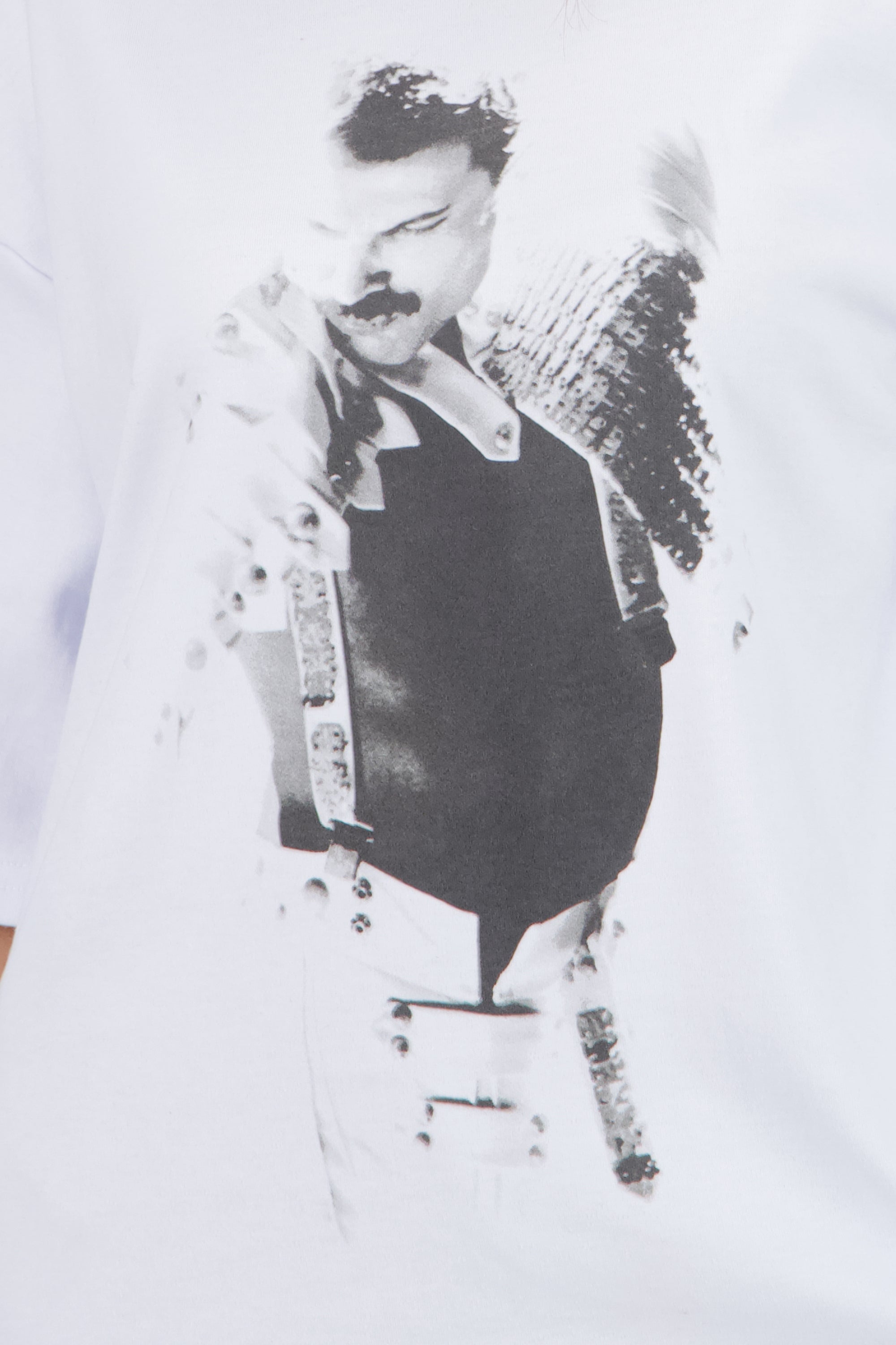 Playera Feddie Mercury BLANCO