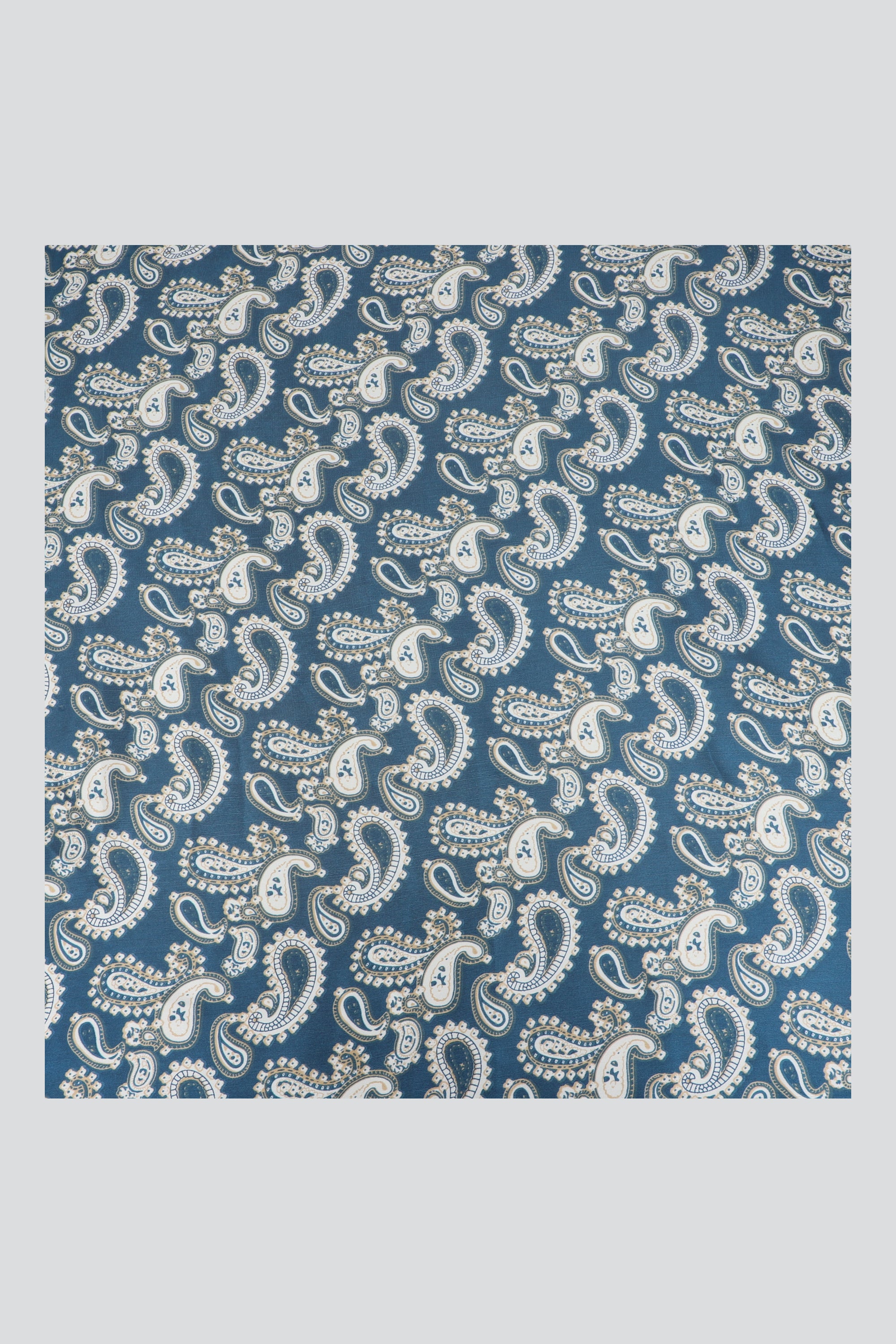 Pañuelo cenefa color AZUL