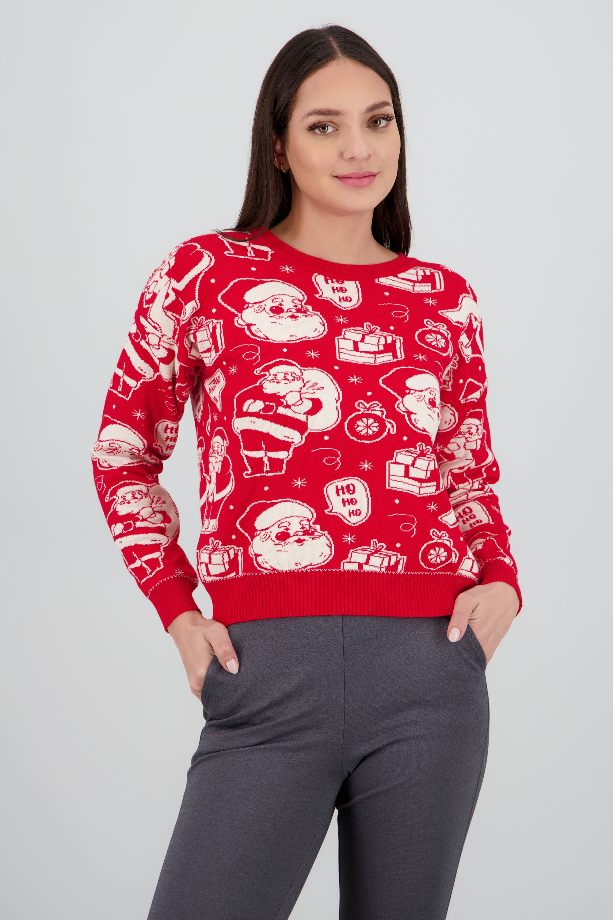 Sueter santa claus ROJO
