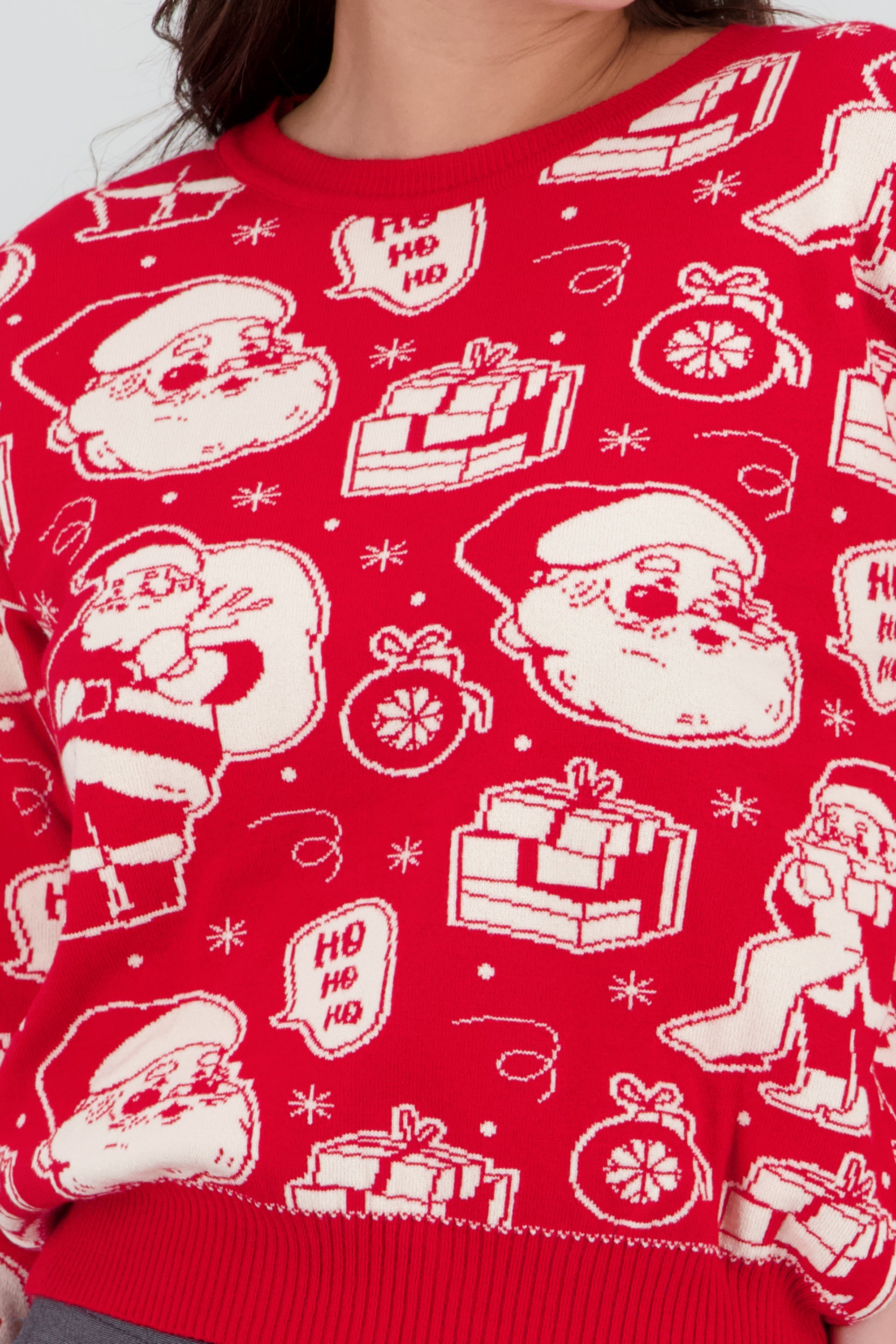 Sueter santa claus ROJO