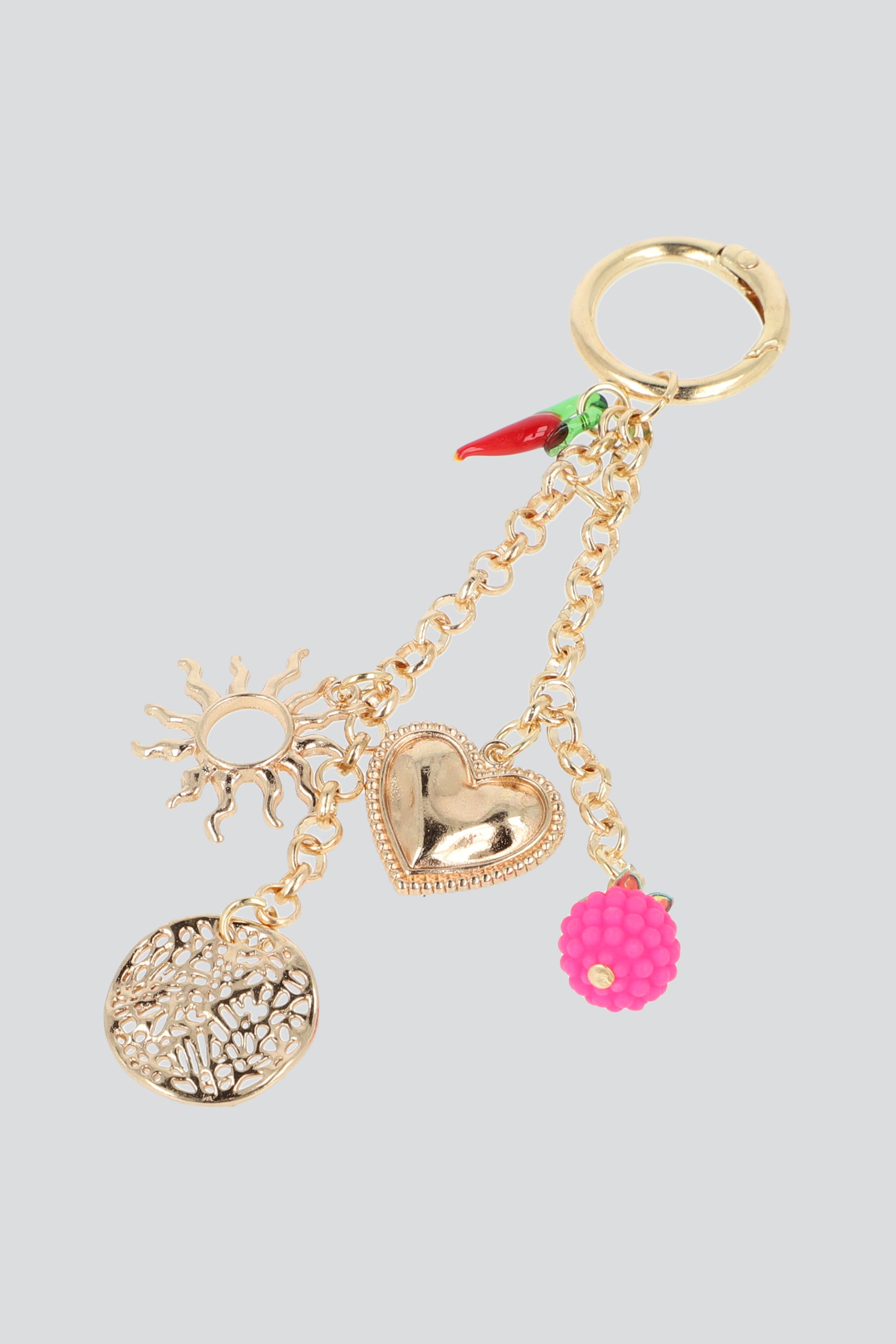 Llavero charms chile ROJO